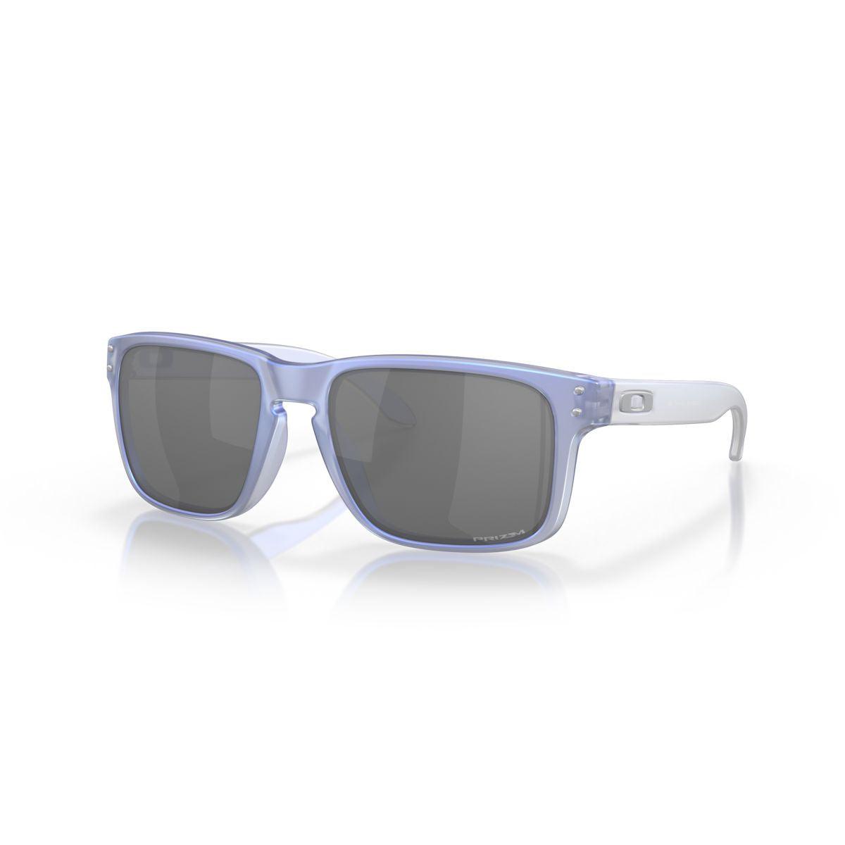 Oakley Holbrook Sunglasses - Low Bridge Fit, Dark Matte Stonewash Frame, Opaline/Prizm Black Lenses (Model 0OO9244 924467) - Ideal for Outdoor Sports, Driving & Everyday Fashion