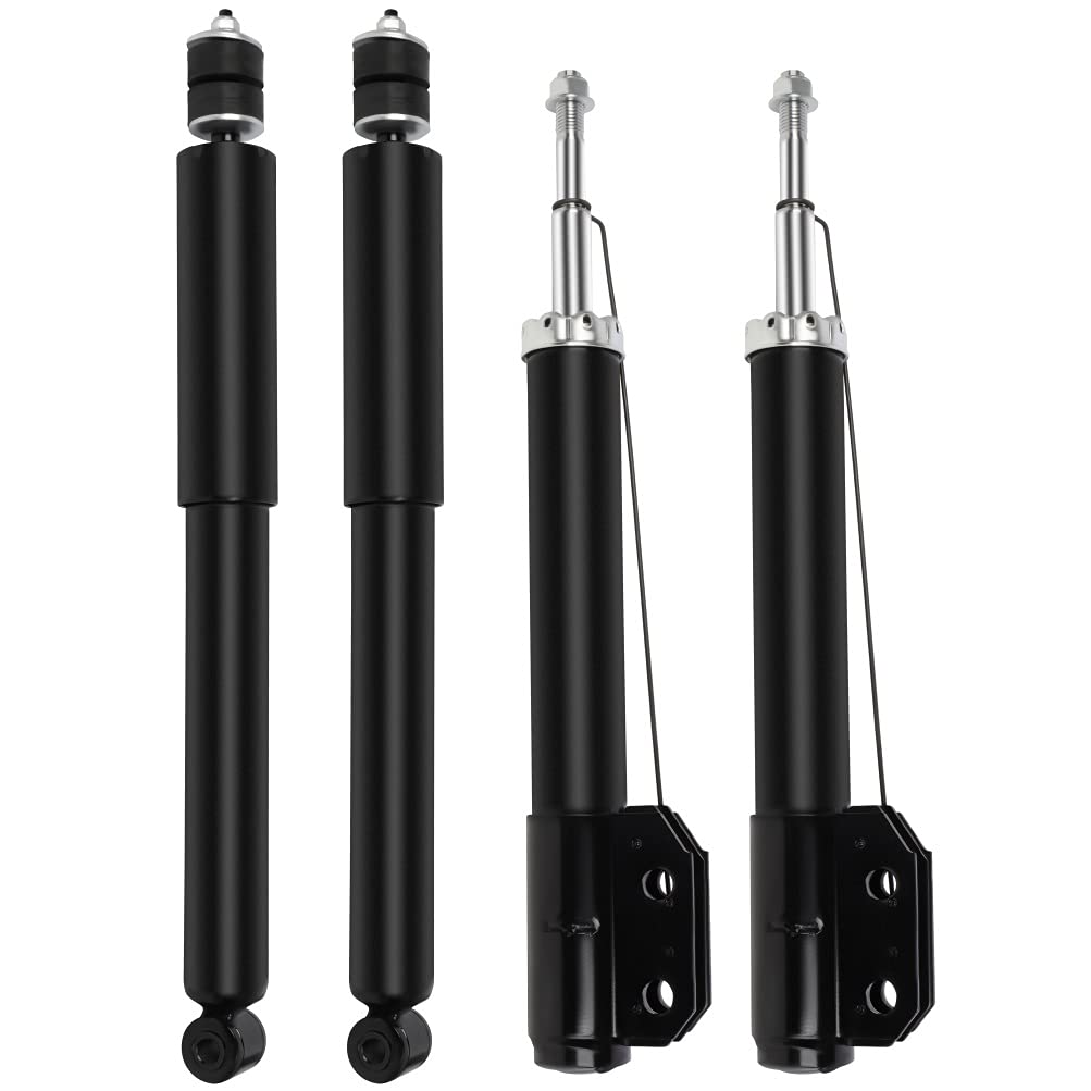 ECCPP 4-Piece Front & Rear Shock Absorbers Set for Ford Mustang 1994-2004 - Gas Struts Replacement (Fits Models 344433 & 235060) - Perfect for Smooth Ride & Off-Road Performance