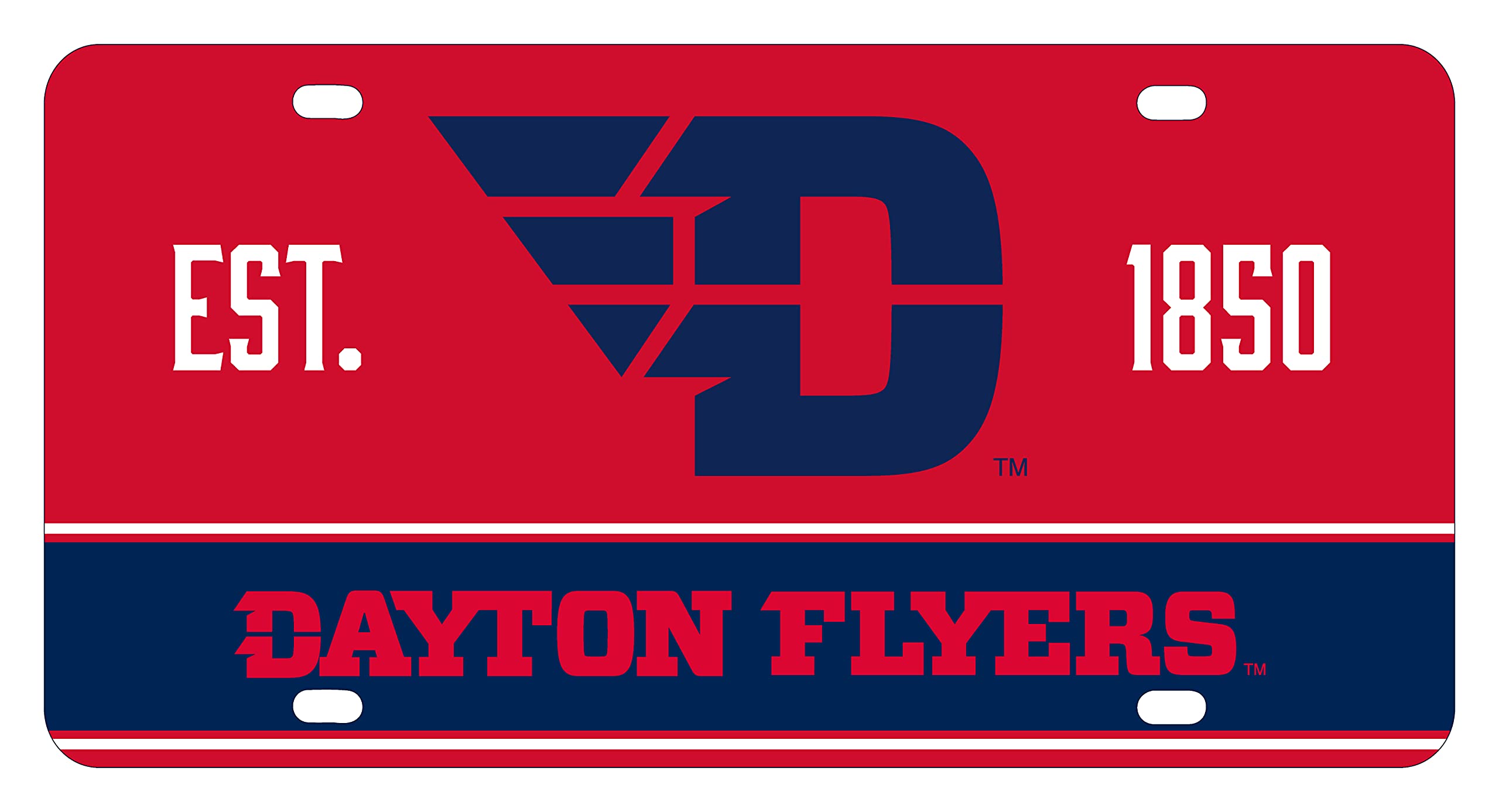 University of Dayton Ohio Metal License Plate - Officially Licensed NCAA Collegiate Car Accessory - Perfect for Alumni Gifts, Game Day Decor & Fan Showcase