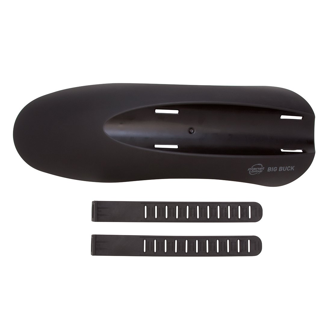 Planet Bike Big Buck Board Downtube Bike Fender - Black | Durable Mudguard for Mountain & Road Bikes | Perfect for Wet Weather & Off-Road Cycling