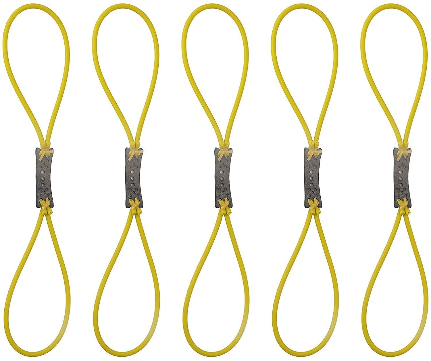 **Heavy Duty Slingshot Bands - Latex Rubber Replacement Elastics for Hunting, Shooting & Outdoor Sports | Double Loop Bungee Tubes for Catapult & Sling Shot Accessories | Perfect for Target Practice, Survival Training & Backyard Fun**