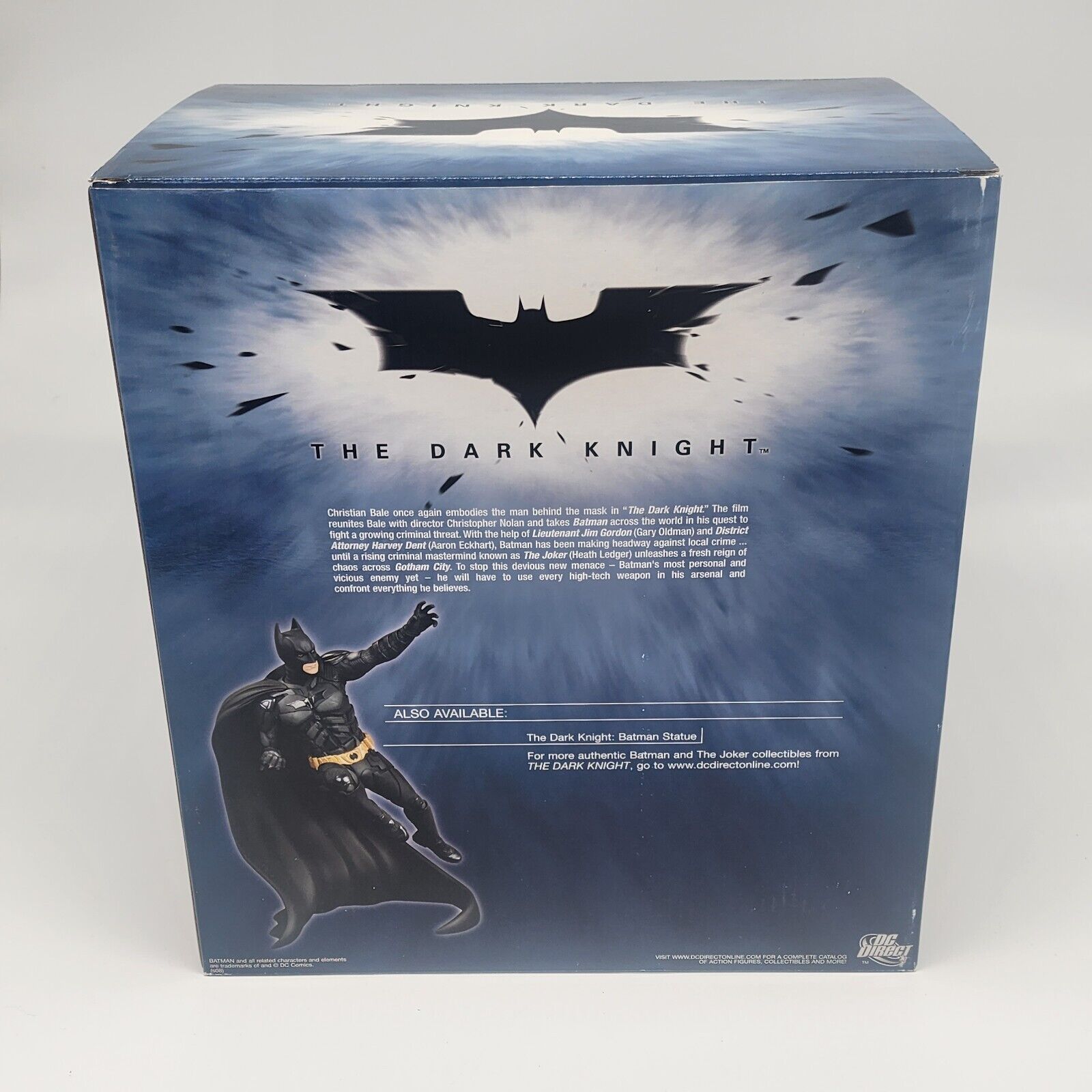DC Direct The Dark Knight Joker Heath Ledger Collectible Statue - Premium Movie Memorabilia for Superhero Fans & Home Decor