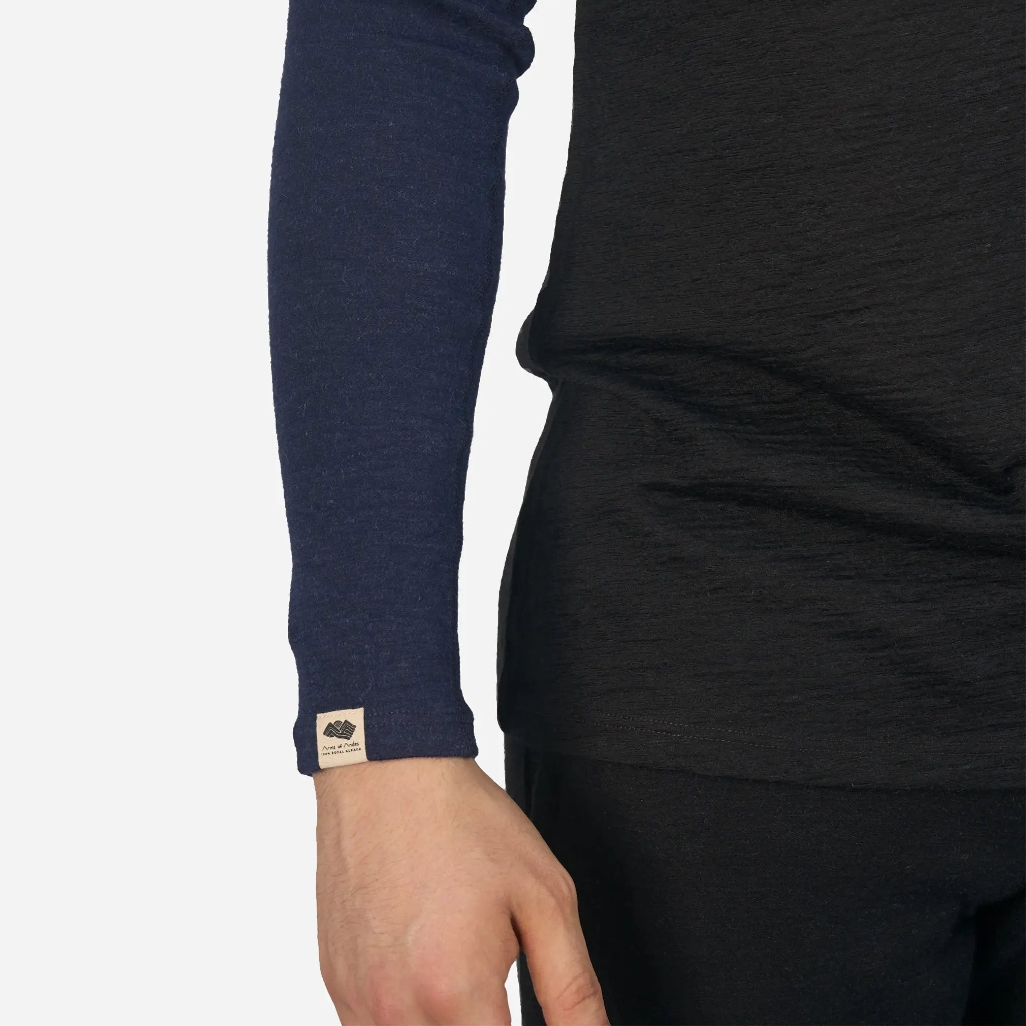 Alpaca Wool Arm Sleeves for Men & Women - 420 Midweight Thermal Compression Sleeves for Outdoor Sports, Running, Cycling & Cold Weather Protection