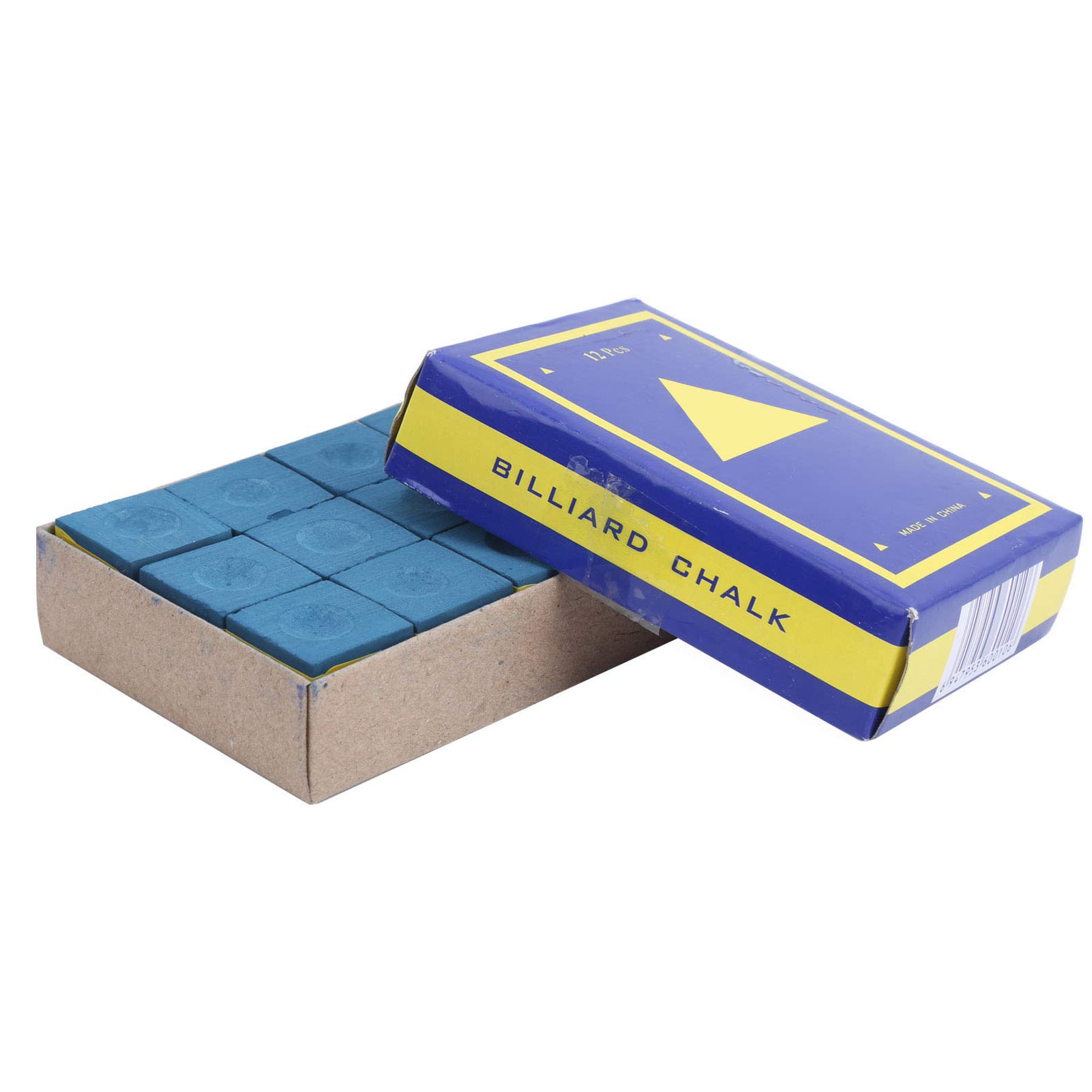 VGEBY 1Box Non-Slip Billiard Cue Chalk - Premium Snooker & Pool Accessories for Competitive Play - Perfect for Bars, Clubs & Home Game Rooms