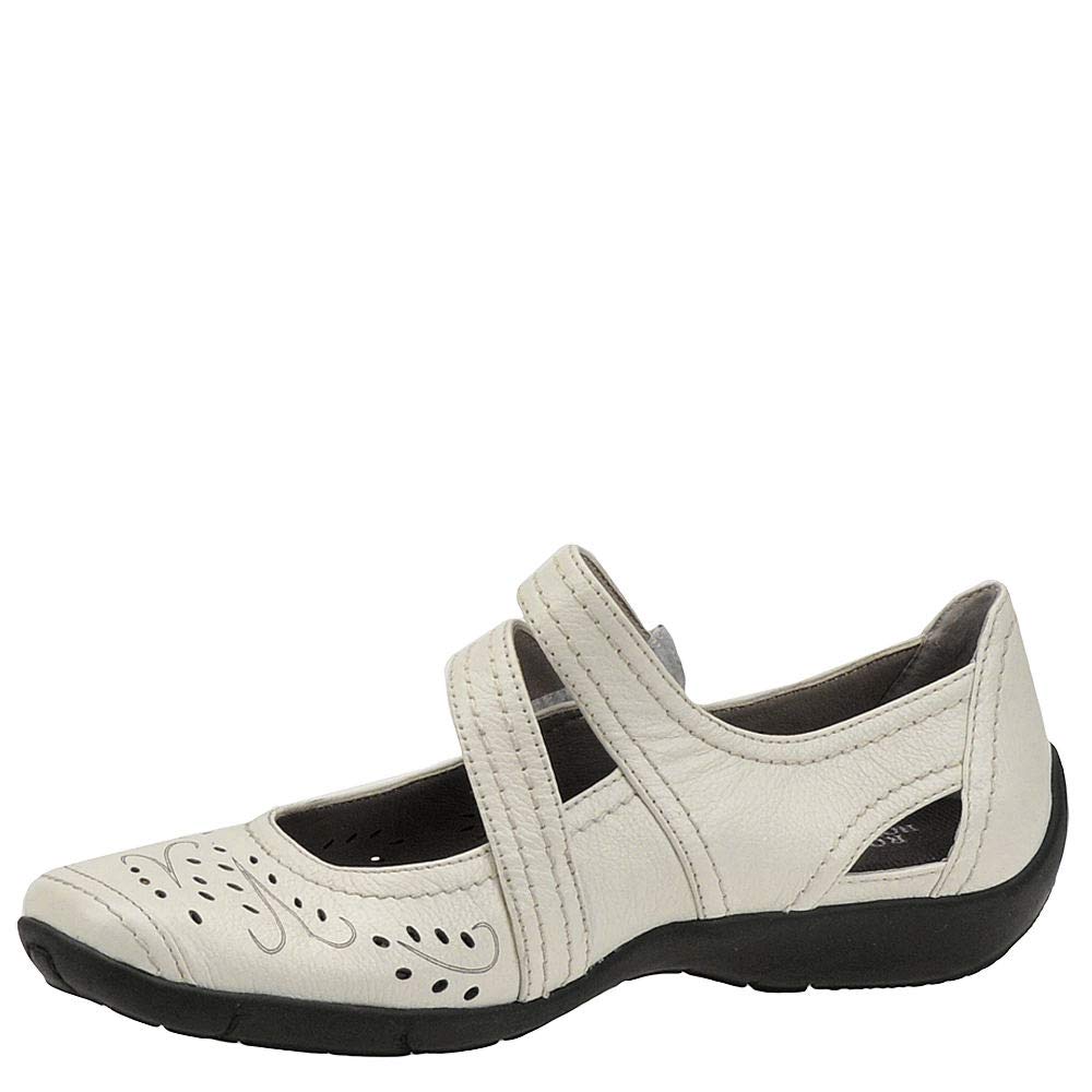 Ros Hommerson Chelsea 62005 Women's Casual Shoes - Genuine Leather Slip-On with Adjustable Velcro Strap - Comfortable Walking Shoes for Work, Travel & Everyday Wear