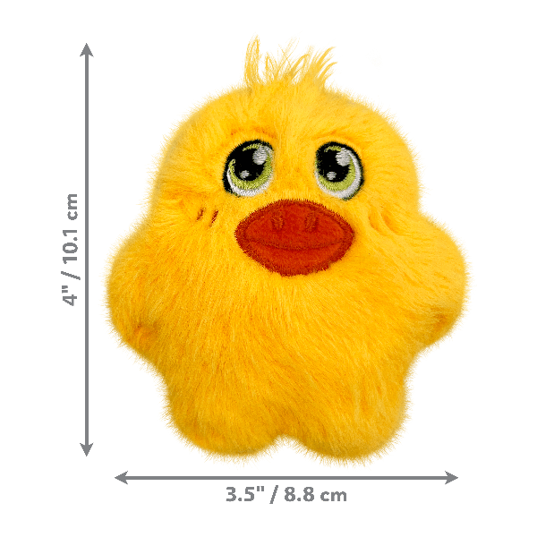 KONG Snuzzles Mini Duck Dog Toy - Durable Chew Toy for Small Dogs, Interactive Play & Training - Perfect for Indoor & Outdoor Fun