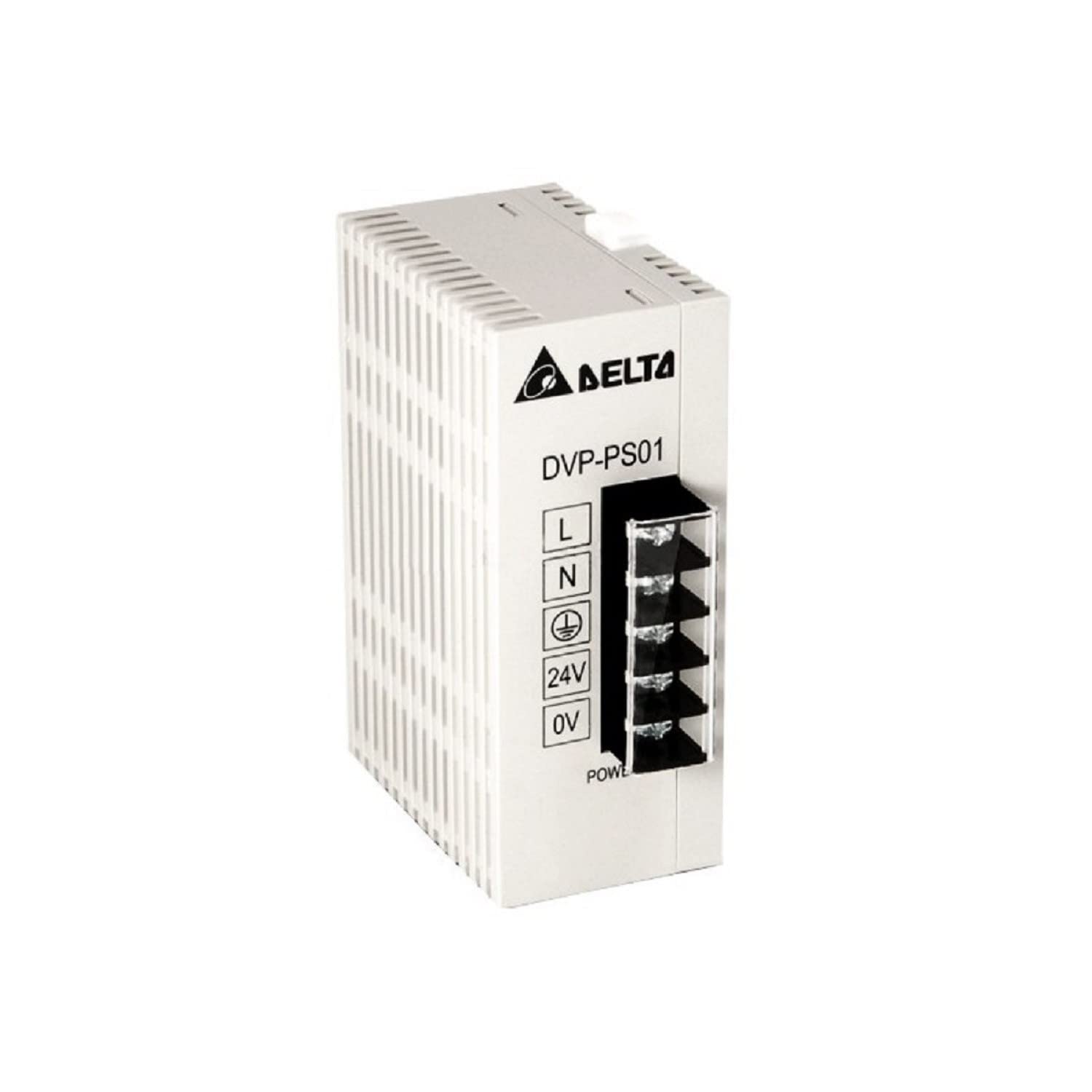 Delta Electronics DVPPS01 DVP-S 1-Amp Power Supply - Reliable AC/DC Adapter for Industrial Automation & PLC Systems | Perfect for Factory Equipment, Control Panels & CNC Machines