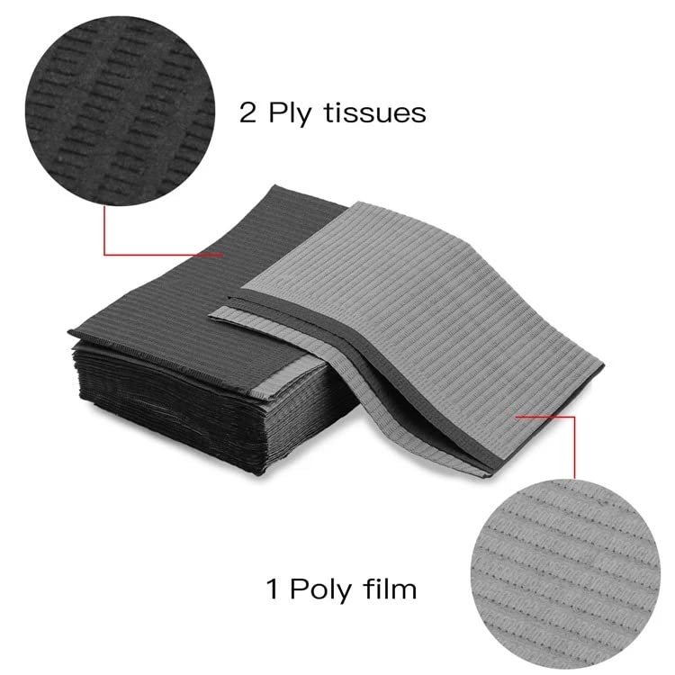 125 Pack Disposable Dental Bibs 13