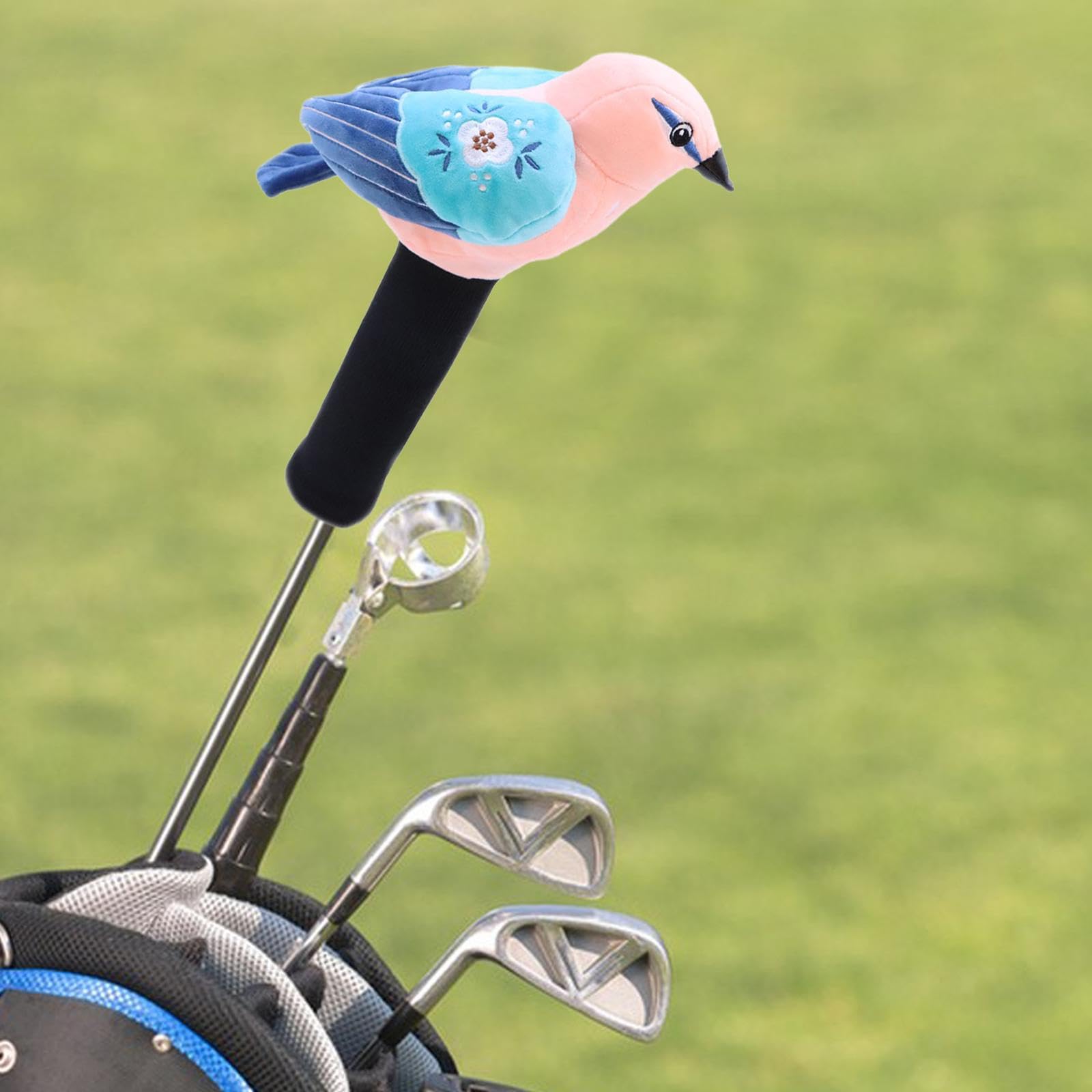 Premium Knitted Plush Golf Club Headcover for Wood Driver - Stylish & Protective Golf Accessories | Perfect for Golf Bags, Course Play & Club Protection