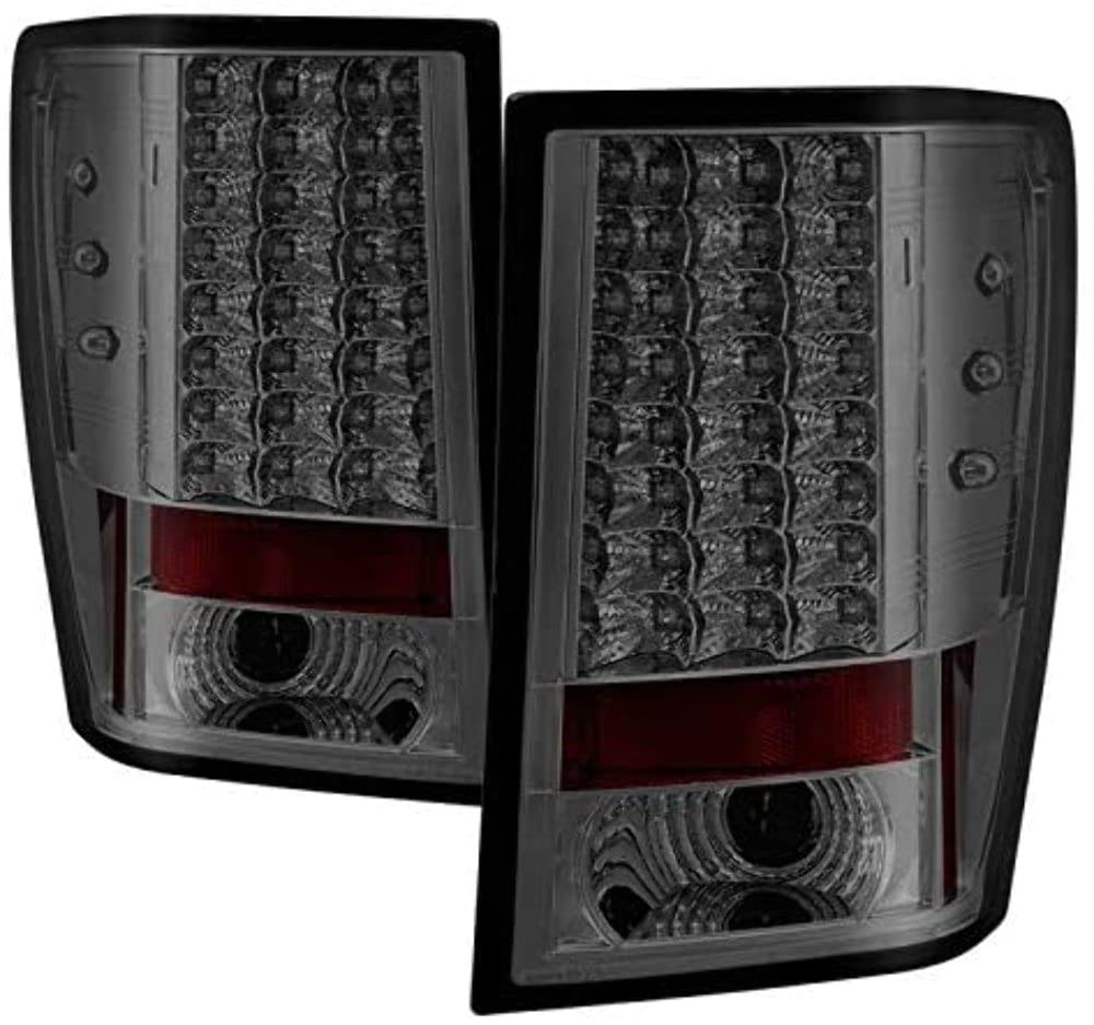 Spyder Auto 5070227 LED Tail Lights - Chrome/Smoke Lens - High Visibility & Style for Trucks, SUVs & Jeeps - Perfect for Night Driving & Custom Upgrades