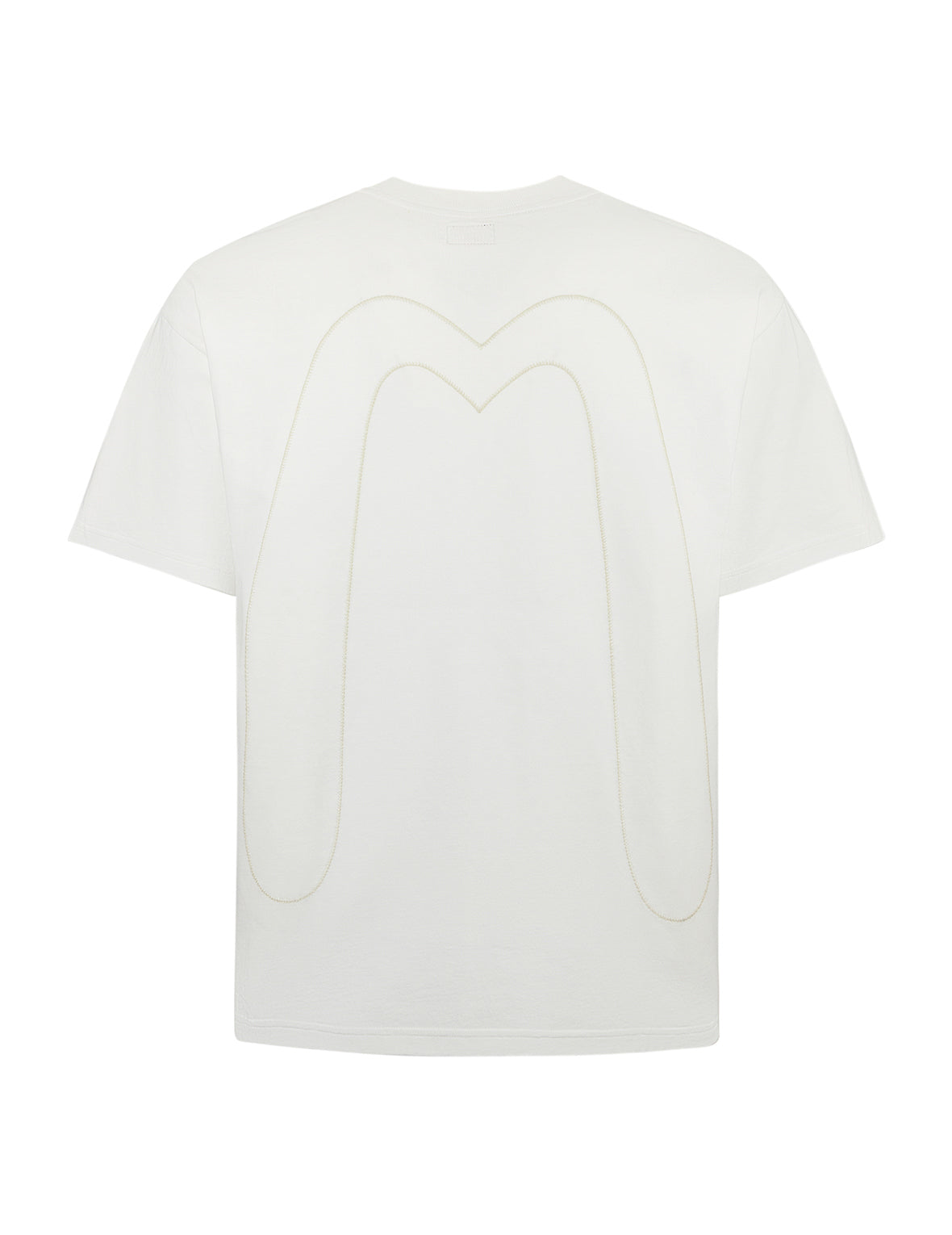Daicock Embroidery Relax Fit T-Shirt for Men - Comfortable Casual Crew Neck Tee for Everyday Wear, Street Style & Lounge