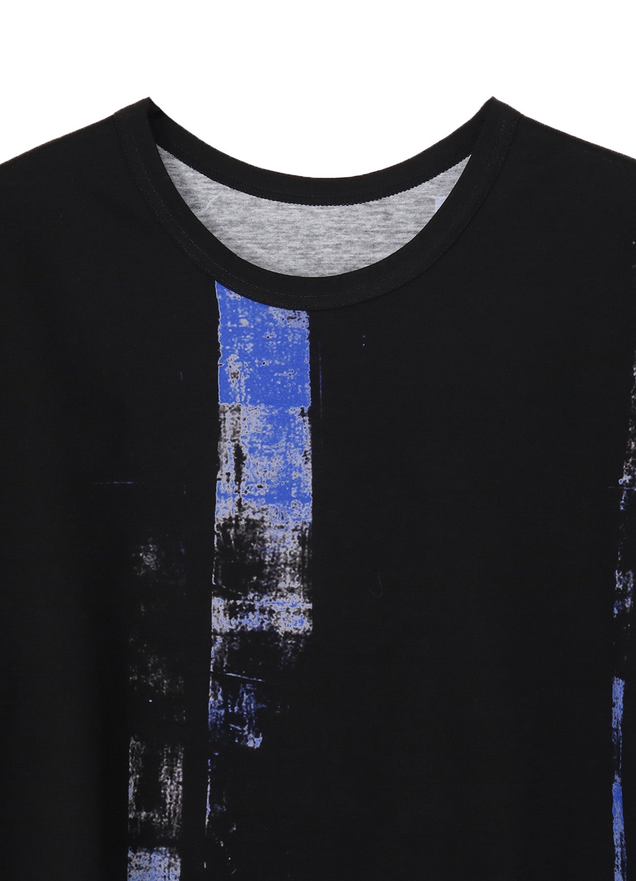 Soft Cotton Jersey Torn Hem Round Neck Jumbo T-Shirt - Short Sleeve Casual Tee for Women | Perfect for Streetwear, Layering & Everyday Comfort