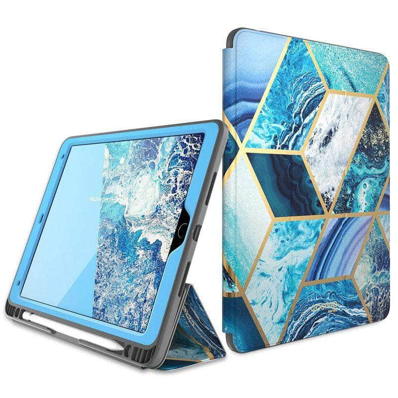 Premium I BLASON iPad Air 3 Case - Cosmo Marble Trifold Stand Cover with Auto Sleep/Wake | Slim Protective Case for iPad Air 3rd Gen (2019) | Perfect for Work, Travel & Home Use