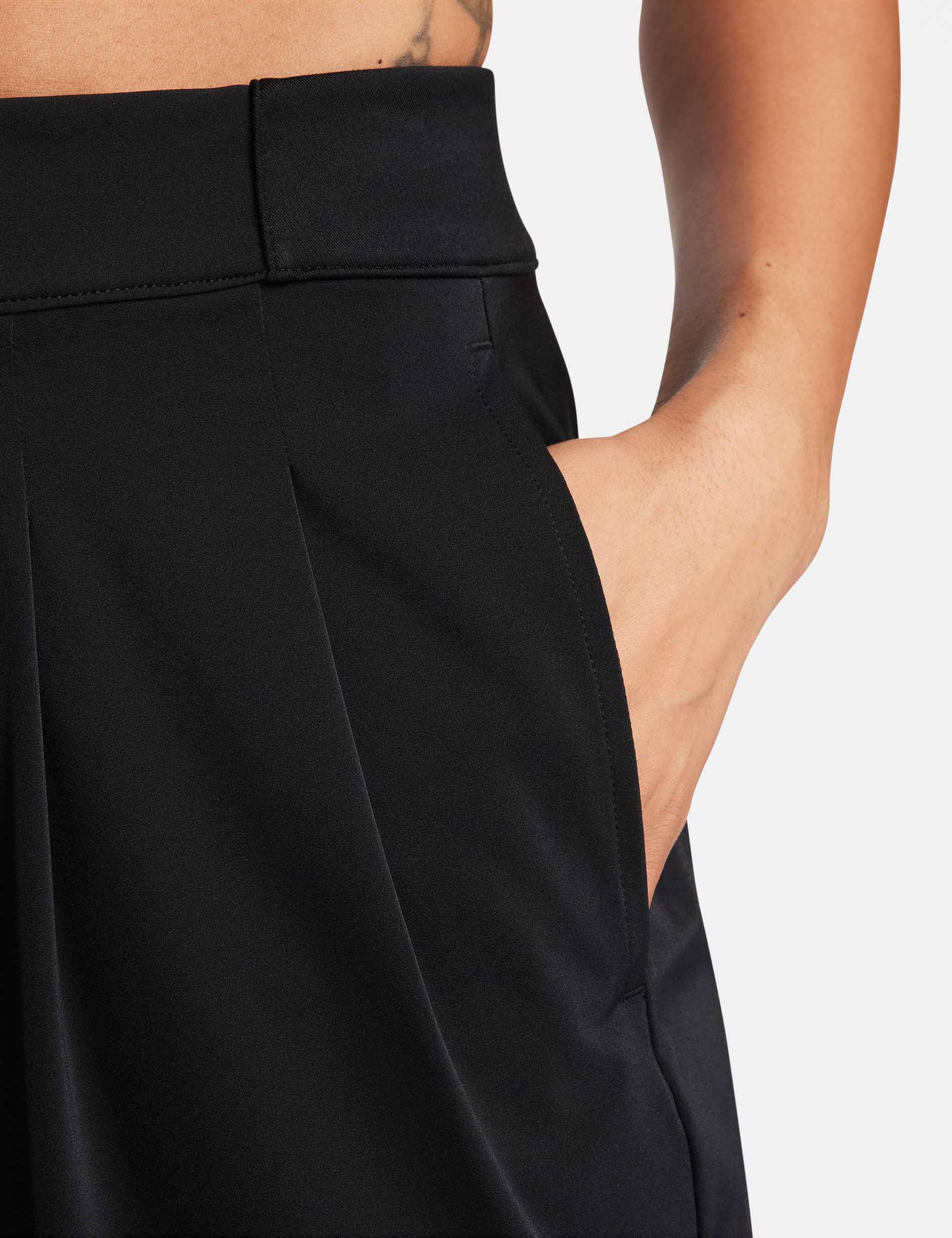 Bliss Dri-FIT Performance Trousers for Men & Women - Moisture-Wicking, Quick-Dry Workout Pants - Black/Clear - Ideal for Running, Gym, Yoga & Outdoor Activities