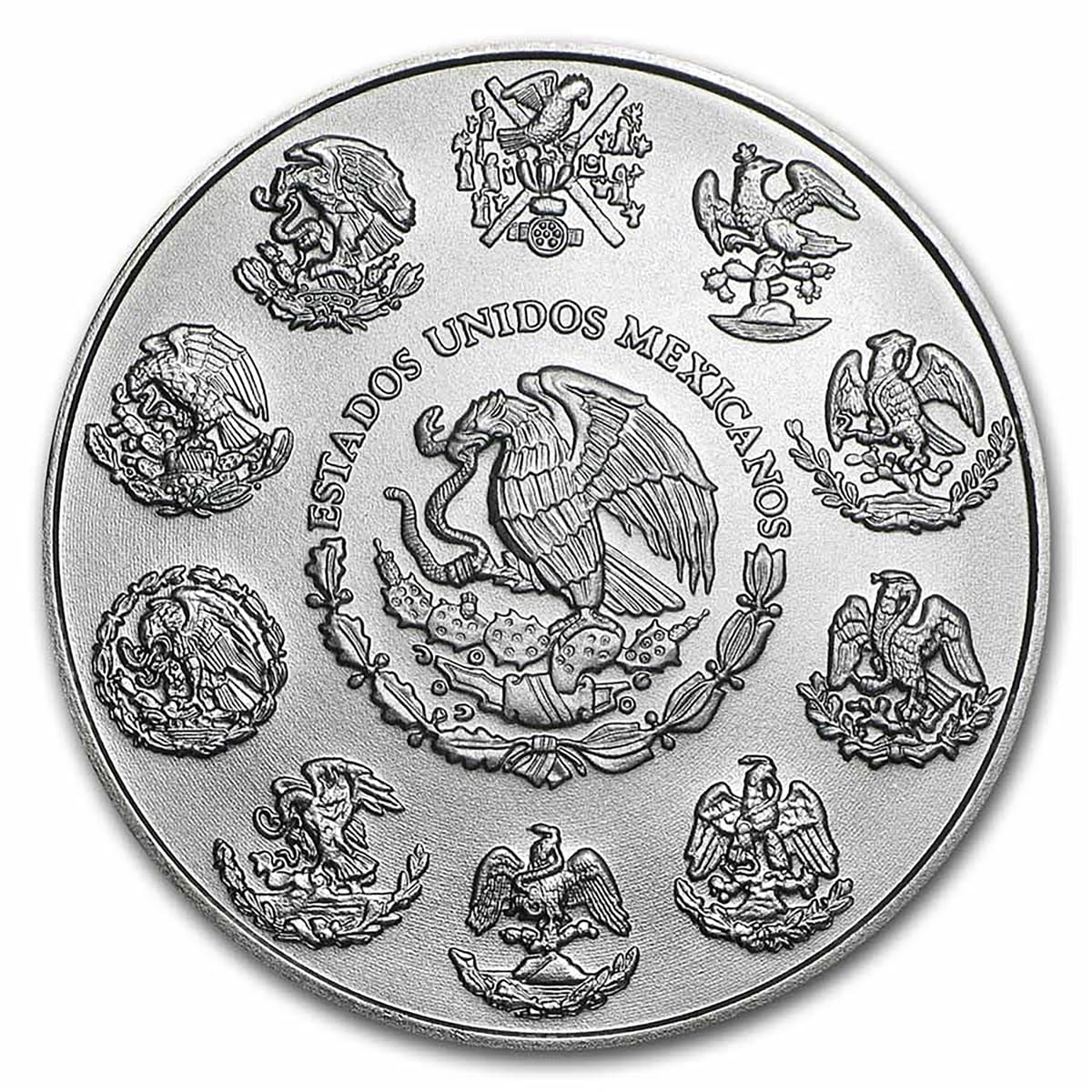 2023 Mexico Libertad 1 oz .999 Fine Silver Coin - BU Uncirculated Mexican Silver Dollar by Banco de Mexico | Perfect for Collectors, Investors & Gift Giving