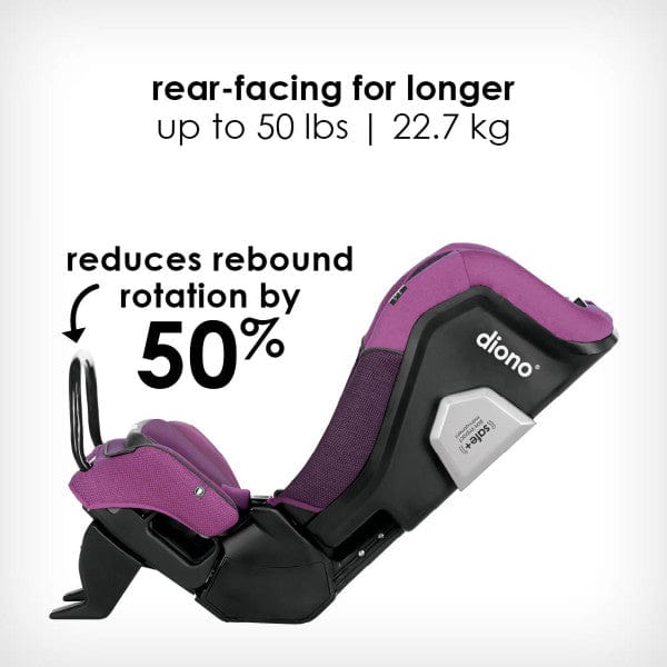 Diono Radian 3QXT All-in-One Convertible Car Seat with LATCH System - Safe & Comfortable for Infants to Toddlers - Perfect for Travel, Daily Commute & Family Road Trips