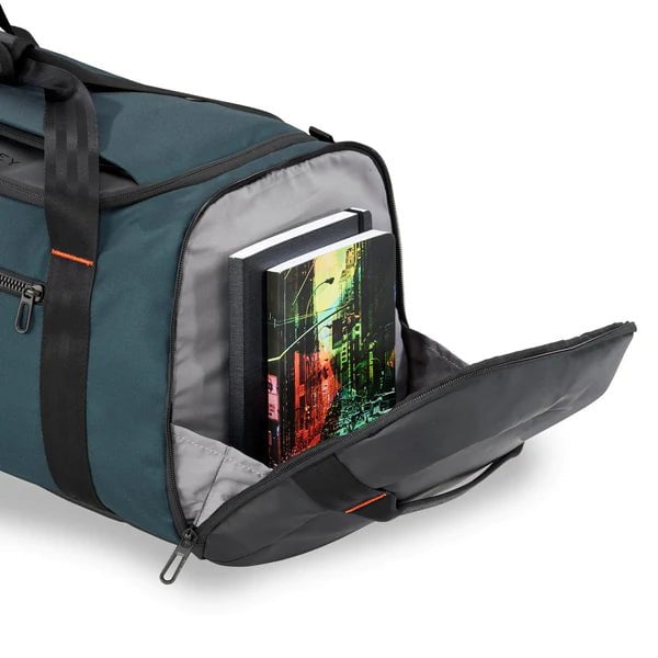 Briggs & Riley ZDX Large Travel Duffle Bag - Spacious Carry-On Luggage for Business Trips & Weekend Getaways - Perfect for Air Travel, Gym & Outdoor Adventures