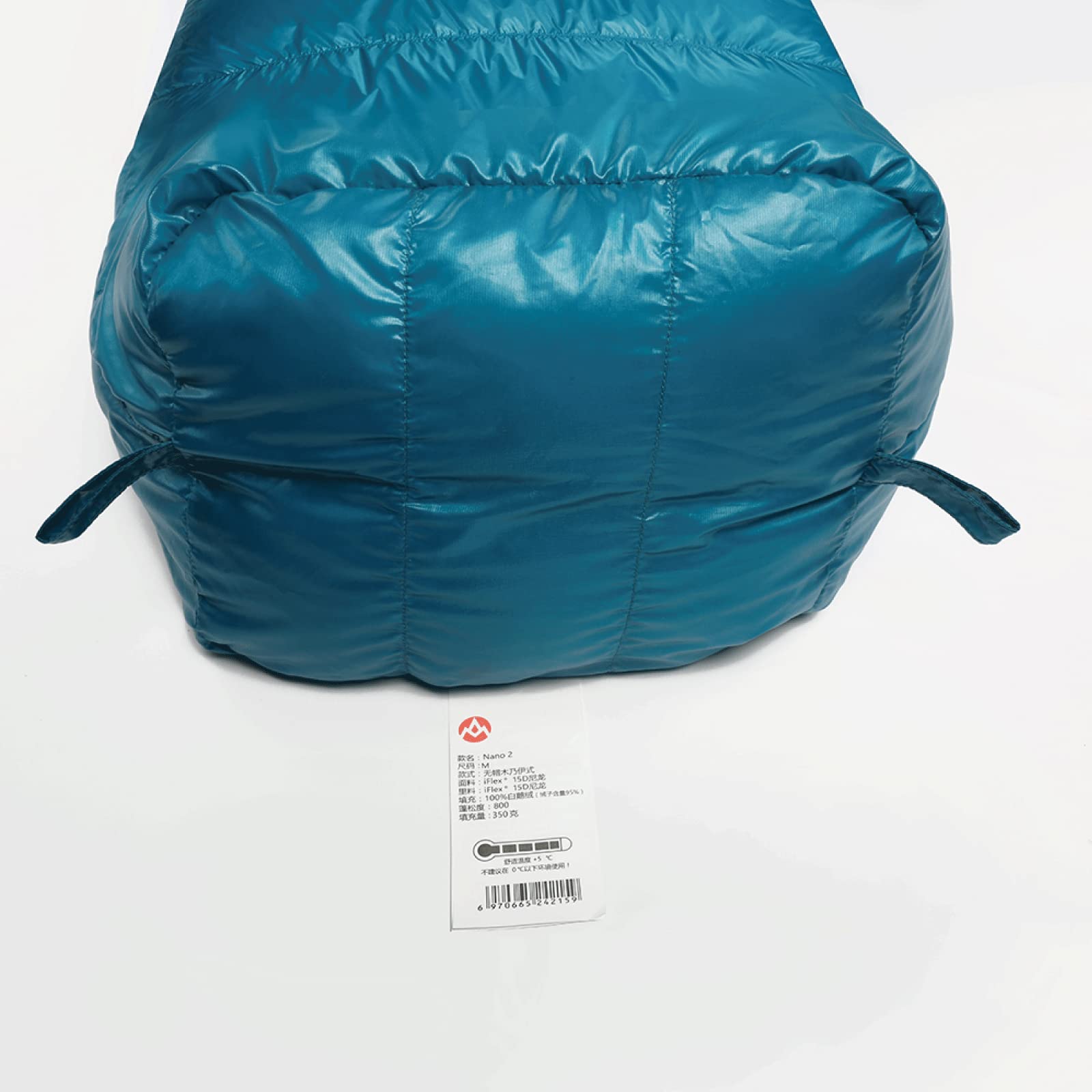 NANO2 0°F 800FP Goose Down Sleeping Bag - Ultralight Cold Weather Sleeping Bag for Backpacking, Camping & Hiking - Compact & Warm for Men & Women - Perfect for Winter Adventures & Outdoor Expeditions