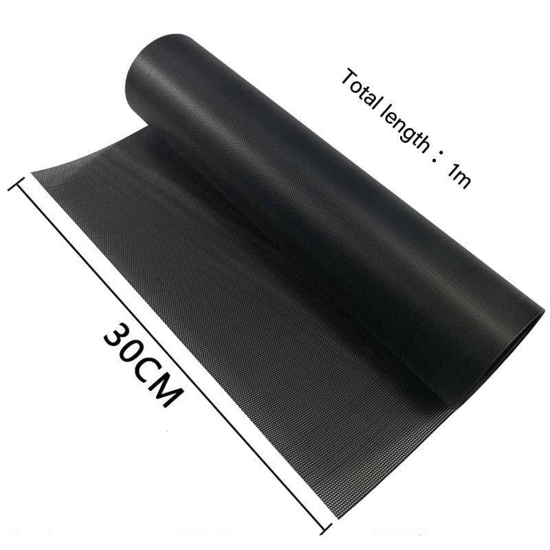 1PC DIY PVC PC Case Fan Cooler Dust Filter Mesh Net - 100cm Width (Black) | Perfect for Gaming PC, Workstation & Home Computer Cooling & Dust Protection