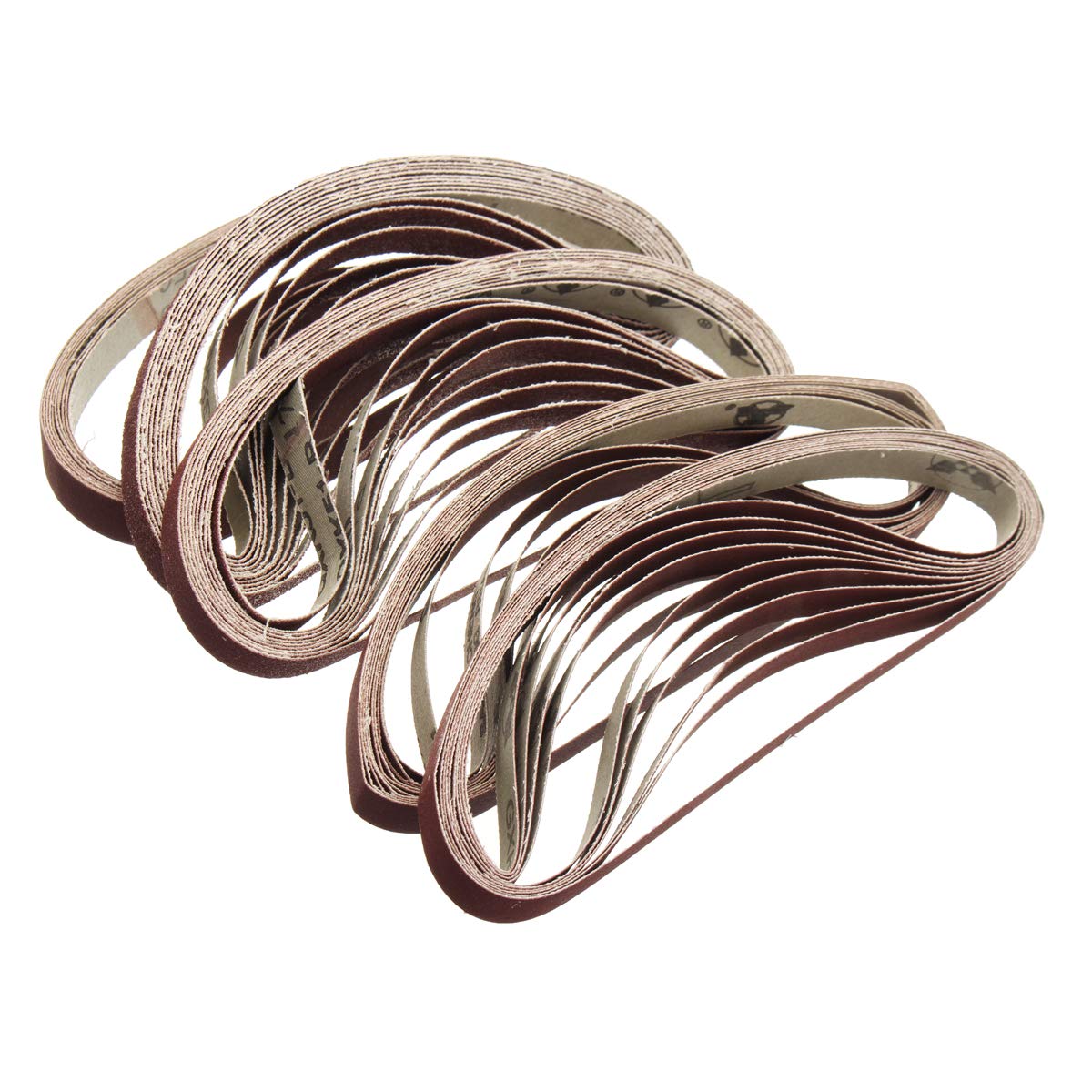 10-Piece 452x15mm Abrasive Sanding Belts for Belt Sander - Wood & Soft Metal Polishing - Power Tool Accessory for DIY, Woodworking & Metalworking Projects