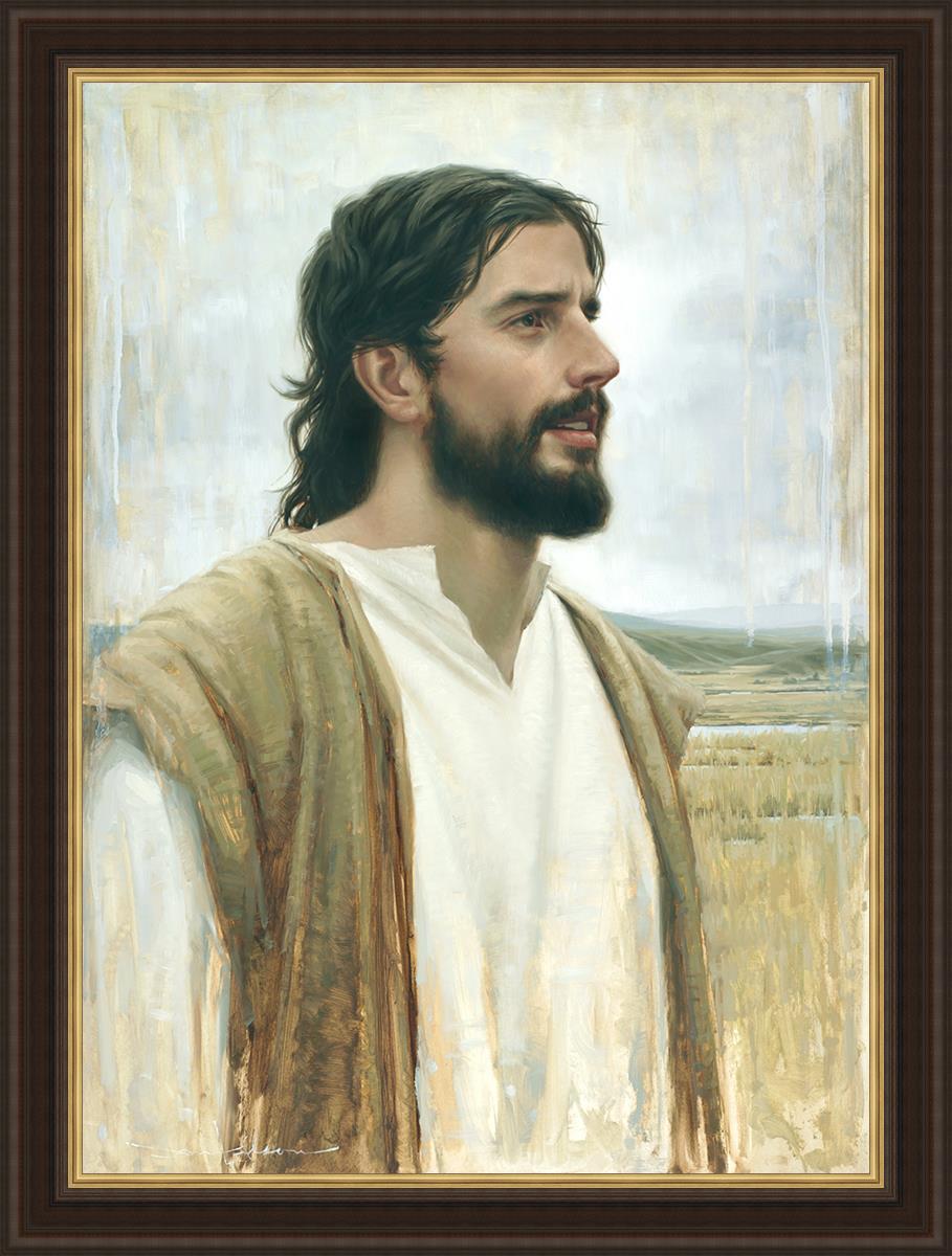 Clarity In His Mission Large Wall Art - Inspirational Christian Canvas Print for Home & Office Decor - Perfect for Living Room, Bedroom, Church