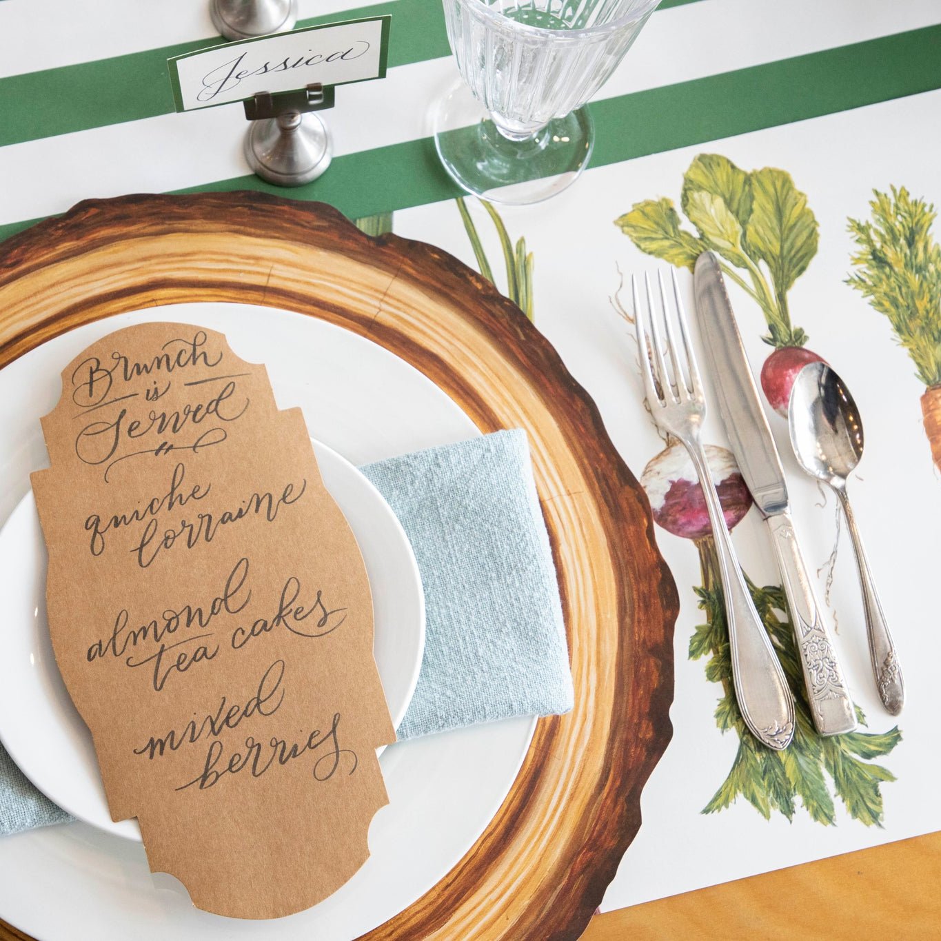 Natural Wood Slice Placemats - Rustic Round Wooden Coasters for Table Decor - Perfect for Farmhouse, Wedding, and Holiday Dining Decorations