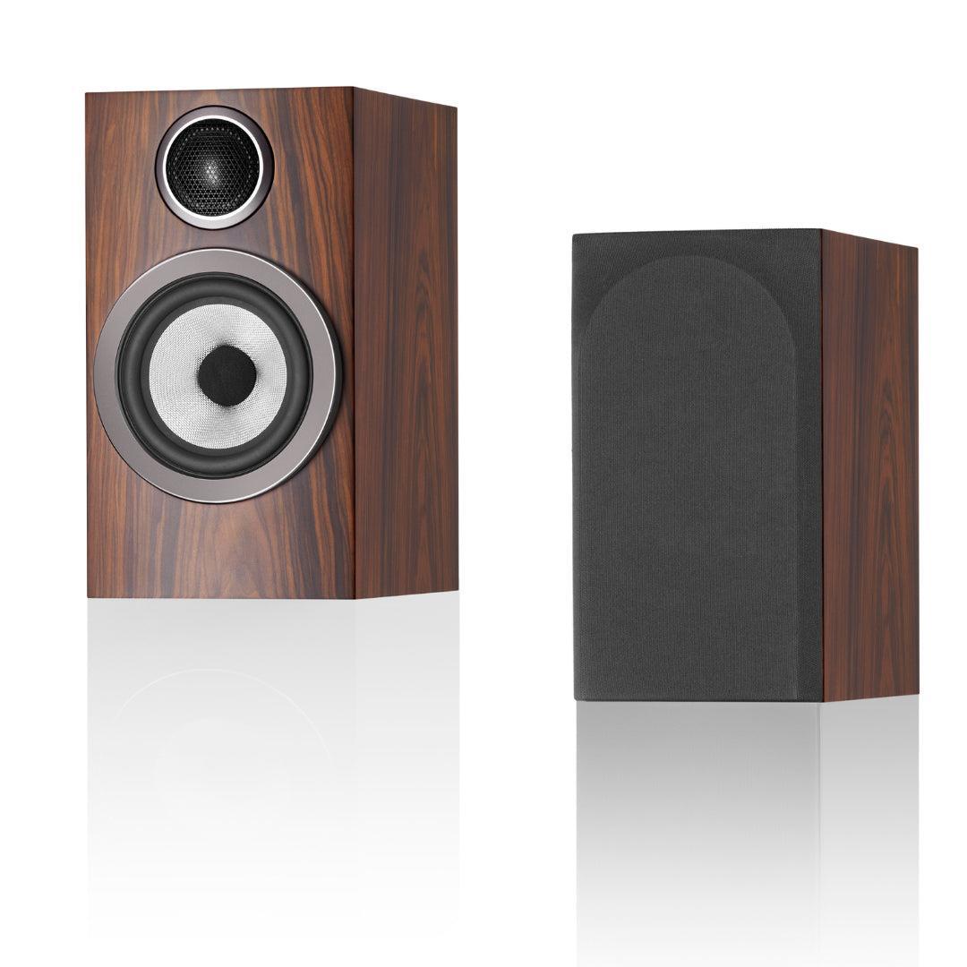 Bowers & Wilkins 707 S3 Bookshelf Speakers (Pair) - Premium Hi-Fi Audio for Home Theater & Music Listening - B-Stock Discount