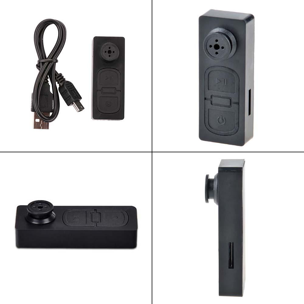Mini Button Spy Camera - Hidden Wireless Security Camera for Home, Office & Surveillance - Perfect for Nanny Cams, Baby Monitors & Covert Recording