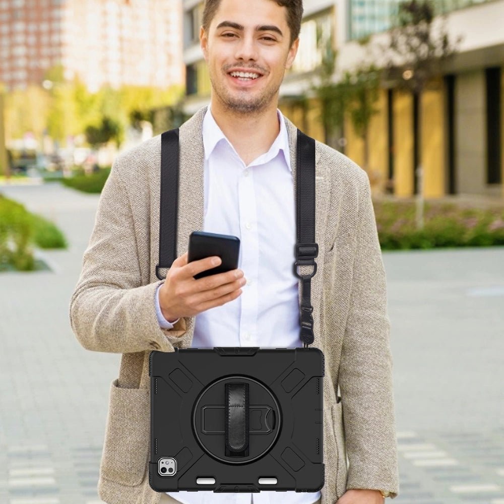 PivotShield Pro Premium iPad Case - Shockproof & Slim Protective Cover for iPad 10.2/9.7 Inch (2021/2020/2019 Models) - Perfect for Work, Travel & School Use