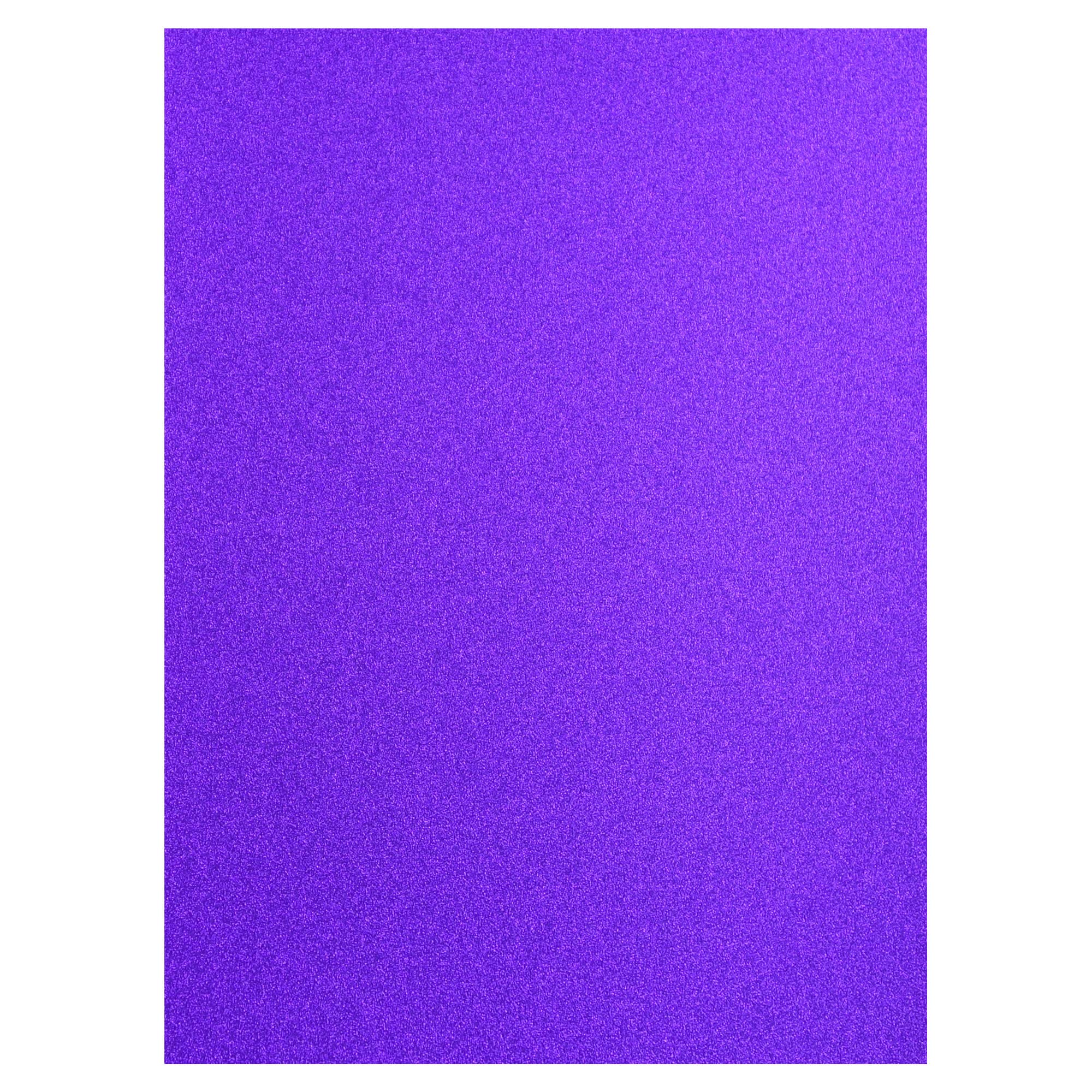 20 Sheets Purple Glitter Cardstock Paper - 250gsm/92lb A4 Sparkly Craft Paper for DIY Greeting Cards, Wedding Invitations, Scrapbooking & Party Decorations - Perfect for Birthday, Anniversary & Holiday Crafts