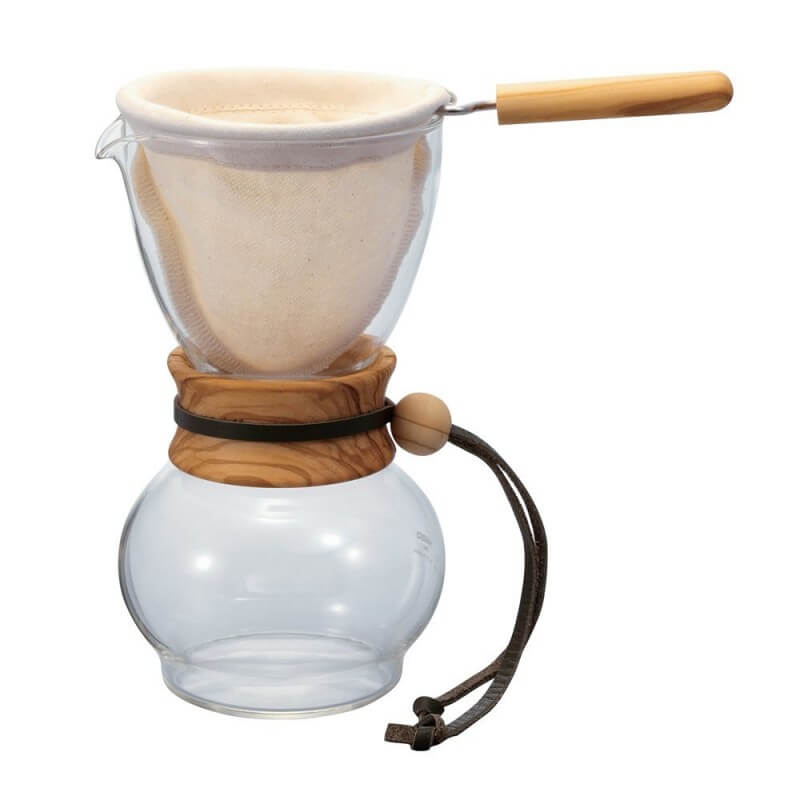 Hario Coffee Cloth Filter - Reusable Cotton Drip Coffee Filter for Pour Over, Cold Brew & French Press - Eco-Friendly Alternative to Paper Filters