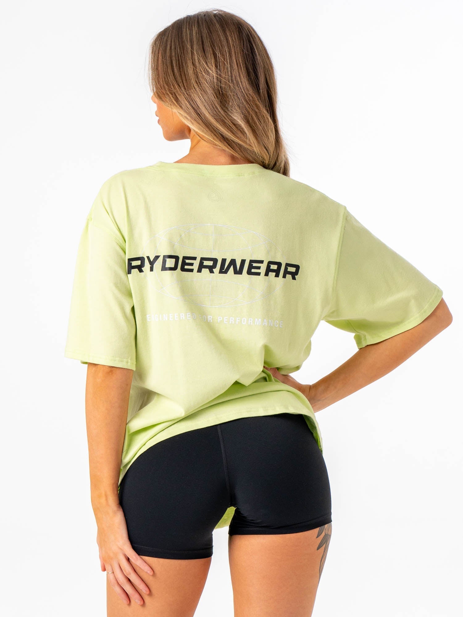Energy Oversized T-Shirt in Lime Green - Comfortable & Stylish for Casual Wear, Street Fashion, and Loungewear