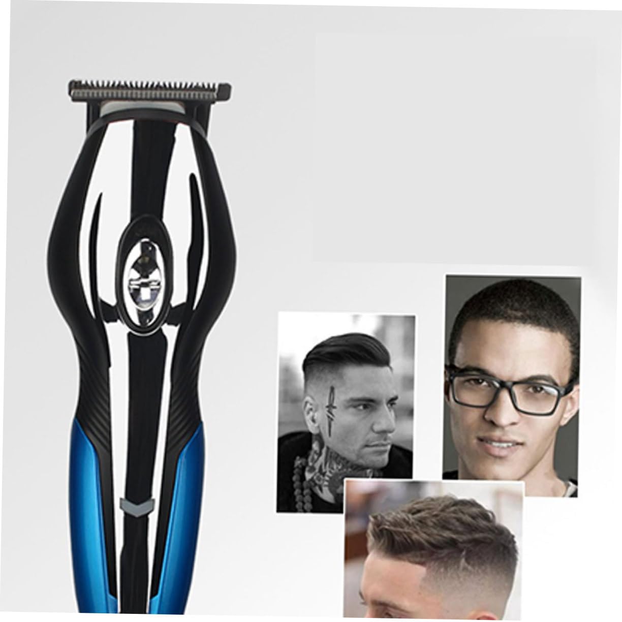 Rechargeable Electric Shaver & Trimmer for Men - 1PC Facial Grooming Kit with Precision Blades | Perfect for Travel, Daily Shaving & Beard Trimming at Home or Gym