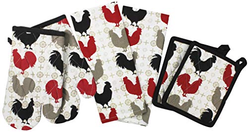 A Set Farmers Roosters