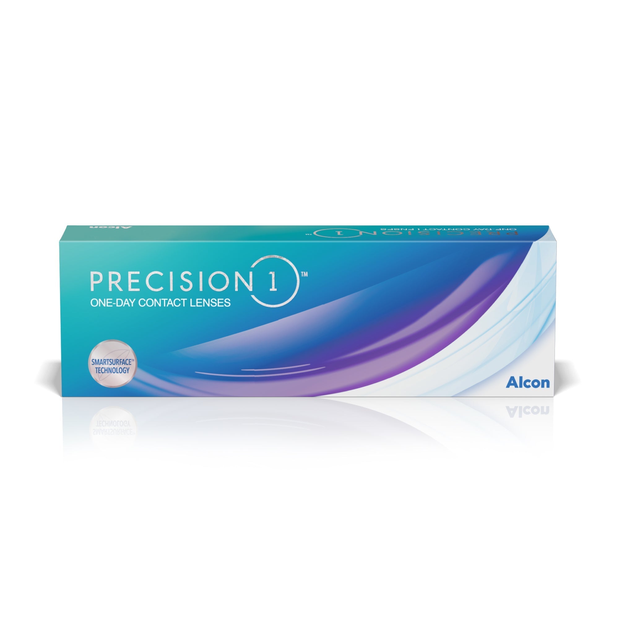 Precision1 Daily Disposable Contact Lenses - 30 Pack (Monthly Supply) for Clear Vision & Comfort All Day | Perfect for Work, Sports, and Night Driving