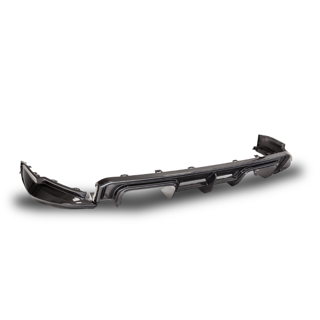 BMW G8X M3 Carbon Fiber Rear Diffuser V Style™ - High Performance Aero Upgrade for Track & Street Racing - Enhance Style & Downforce