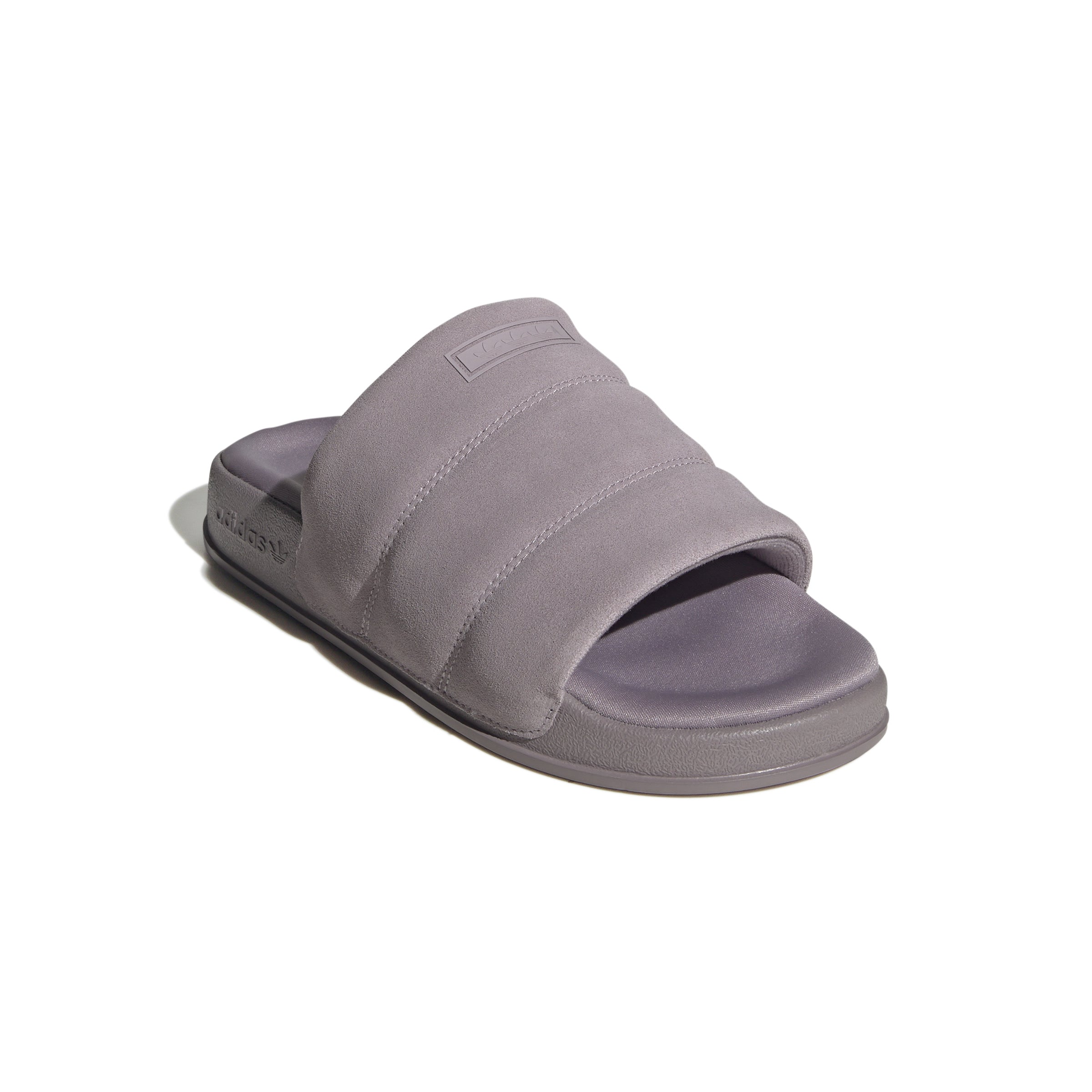 Adidas Adilette Essential Slides 'Preloved Fig' - Comfortable Pool & Beach Sandals for Men & Women | Perfect for Shower, Gym, and Lounging