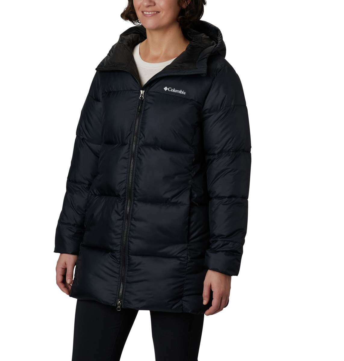 Columbia Women's Puffect Mid Hooded Jacket - Lightweight Insulated Winter Coat for Hiking, Skiing & Outdoor Activities