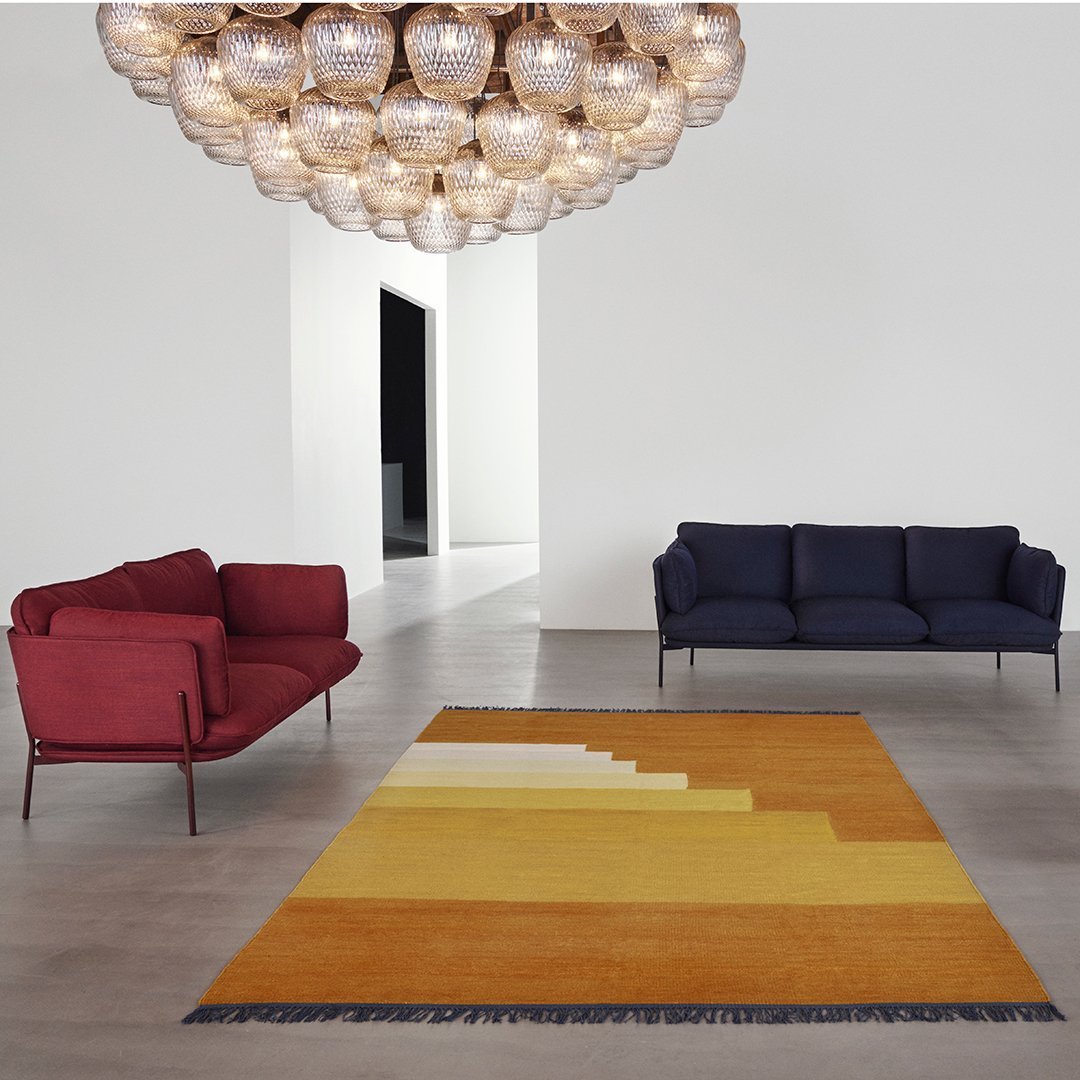 Cloud LN2 2-Seater Sofa - Modern Comfort for Living Room, Lounge & Small Spaces - Soft Fabric Upholstery & Sturdy Frame - Perfect for Apartments, Dorms & Cozy Homes
