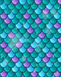 Dreamlike Mermaid Fish Scale-10