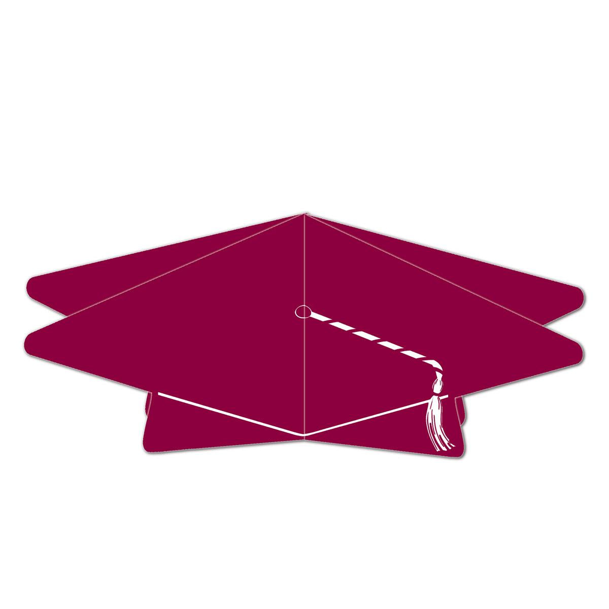 12 Pack Beistle 3D Graduation Cap Decorations - Bulk Graduation Party Centerpieces for Commencement Ceremony, High School & College Grad Decor - Perfect for Graduation Party Table Decor, Photo Booth Props & School Celebrations