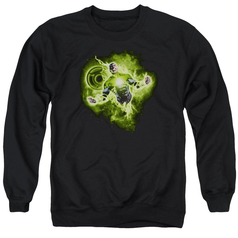 Green Lantern Lantern Nebula Graphic Unisex Crewneck Sweatshirt for Men & Women | Casual Wear, Cosplay & Superhero Fan Apparel