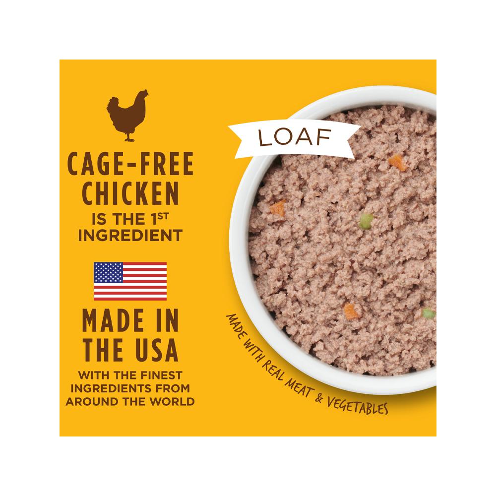 Original Grain-Free Chicken Dog Food Canned Wet Food - High Protein, All-Natural Ingredients for Healthy Digestion - Perfect for Picky Eaters & Sensitive Stomachs