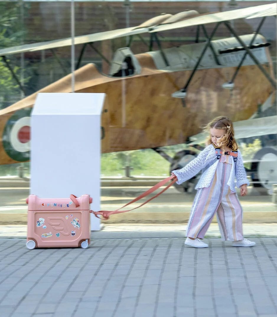 Jetkids By Stokke Bedbox - Portable Kids Travel Bed & Ride-On Suitcase for Airplanes, Cars & Sleepovers | Perfect for Toddler Travel Accessories & Airplane Essentials