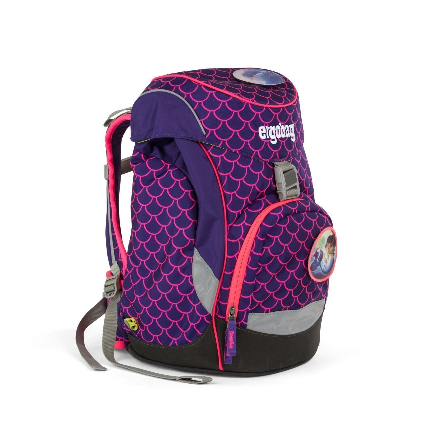 Ergobag Prime School Backpack - Lightweight & Durable PearlDiveBear Design for Kids & Teens | Perfect for School, Travel & Outdoor Adventures