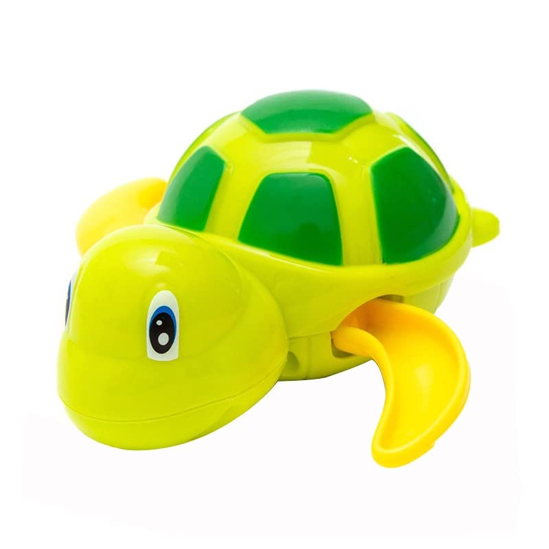 Wind-Up Swimming Turtle Bath Toys for Toddlers 1-3 Years - Fun Bathtub & Pool Toys for Baby Boys & Girls - Perfect for Sensory Play, Bath Time Fun & Early Learning