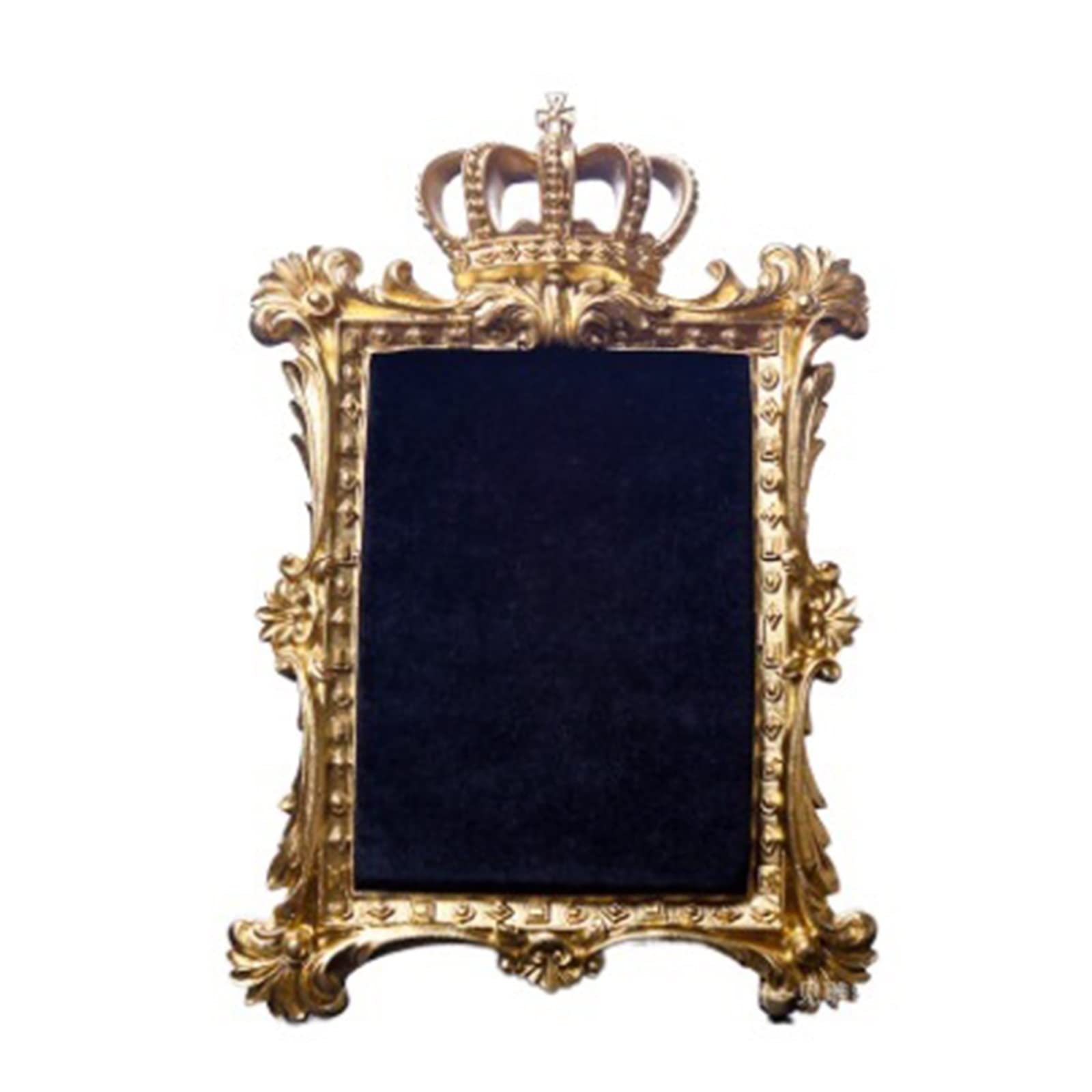 Vintage Gold Carved Metal Photo Frame - Elegant Home & Wedding Decorative Picture Frame for Desktop, Wall, or Tabletop Display - Perfect for Family Photos, Art Prints, and Gift Giving