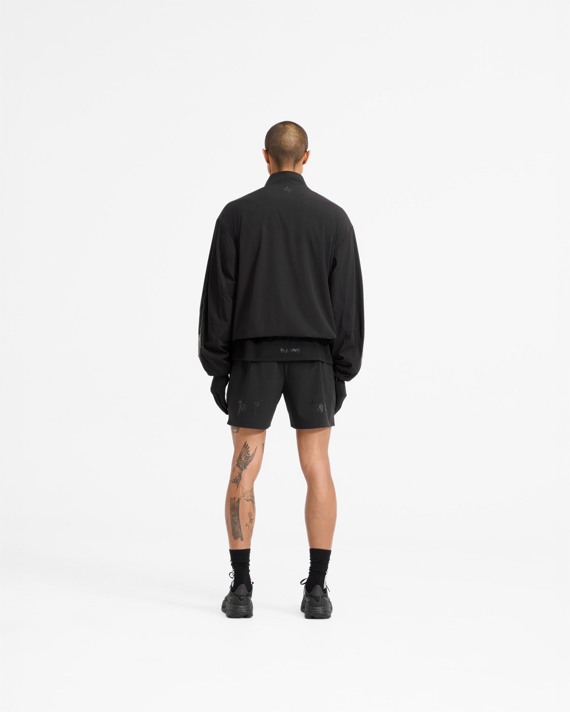 Team 247 X END Track Jacket - Jet Black | Men's Lightweight Running & Training Jacket | Perfect for Gym, Jogging & Outdoor Sports