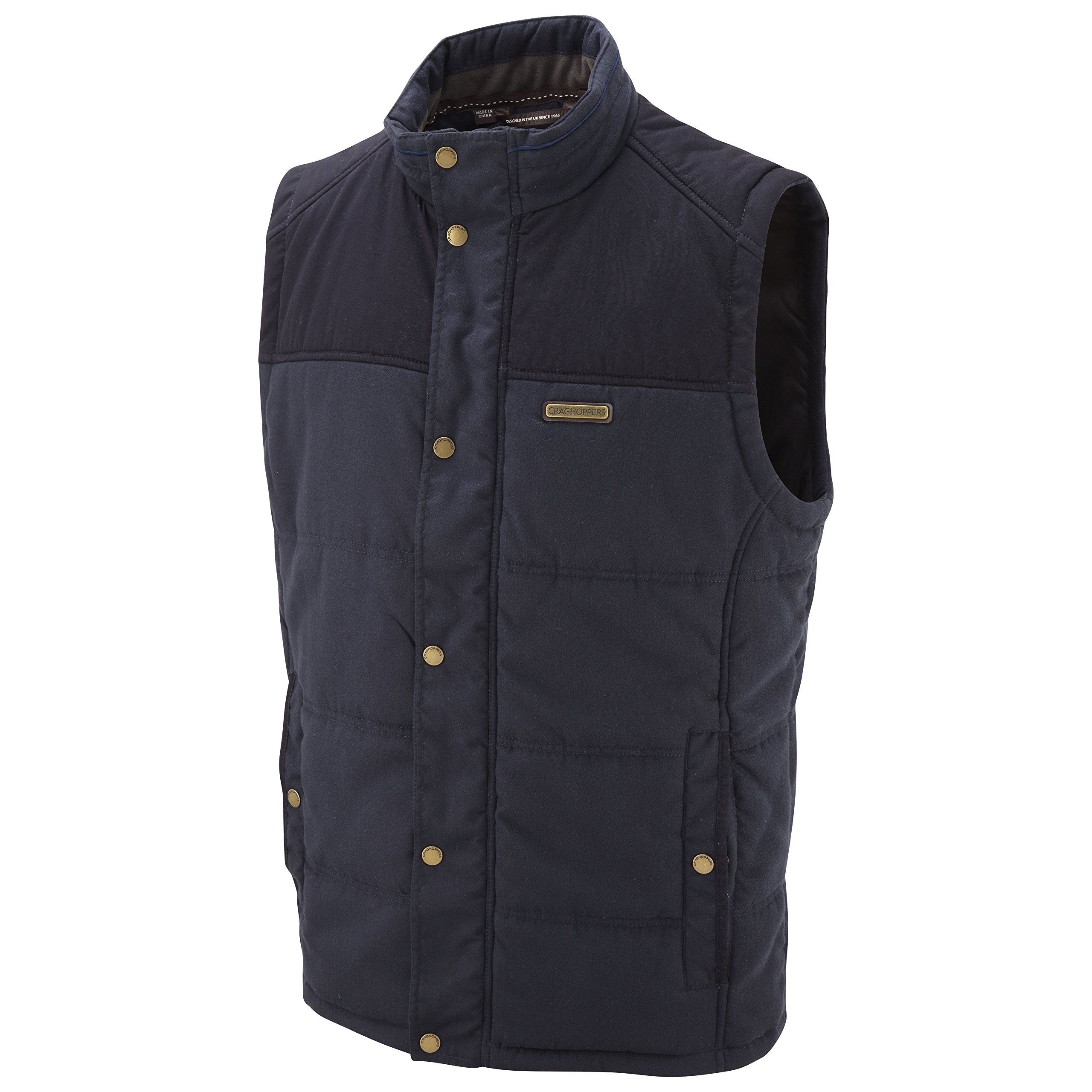Craghoppers Men's Cleveland Vest - Lightweight Water-Resistant Outdoor Jacket for Hiking, Camping & Travel - Perfect for Adventure & Casual Wear
