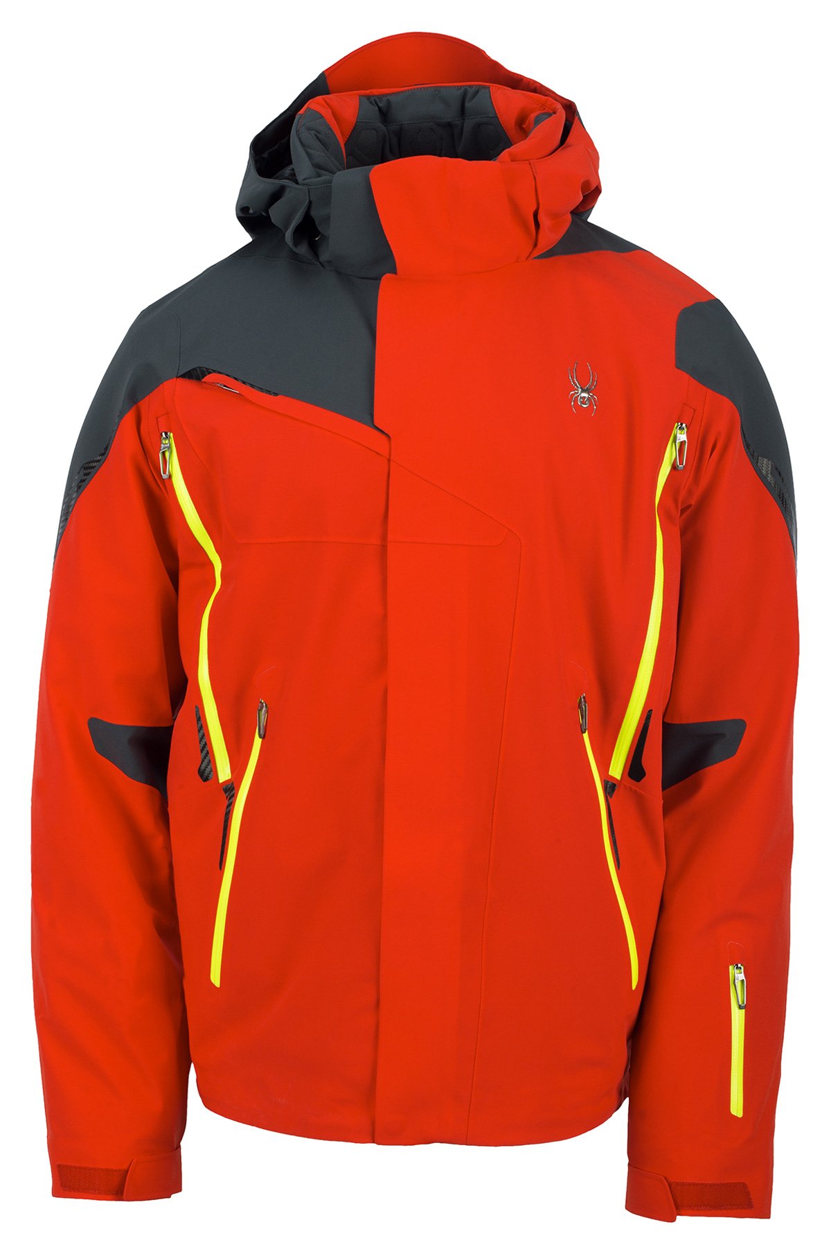 Spyder Men's Bromont Waterproof Ski Jacket - Lightweight Insulated Winter Coat for Snowboarding & Outdoor Activities